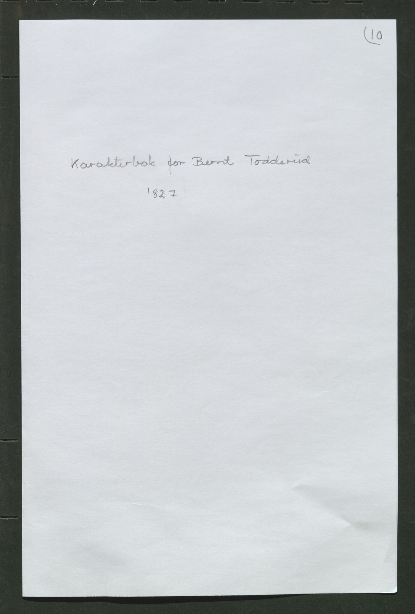 Åker i Vang, Hedmark, og familien Todderud, AV/SAH-ARK-010/H/Ha/L0001: Personlige dokumenter, 1724-1933, p. 34