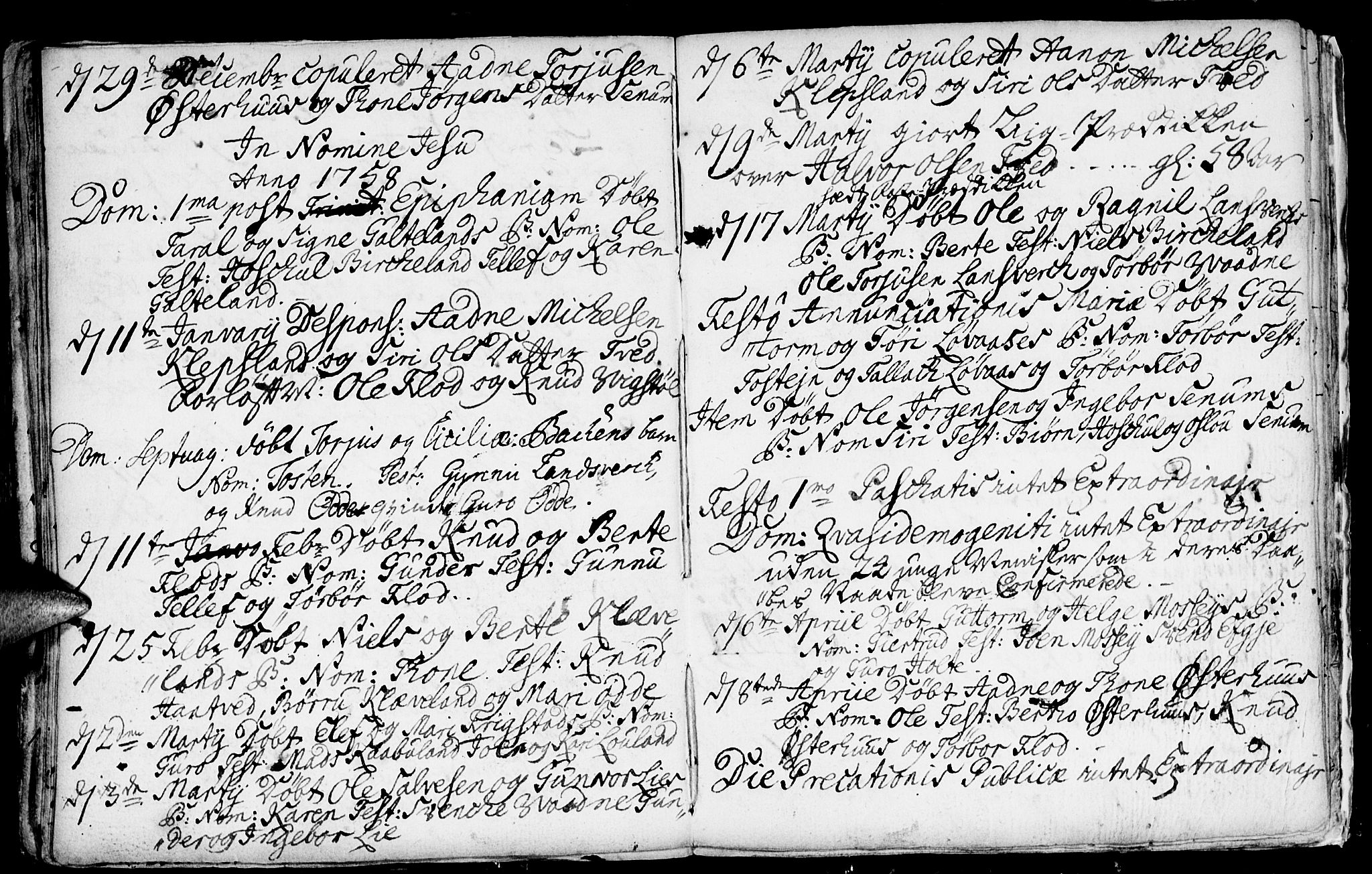 Evje sokneprestkontor, AV/SAK-1111-0008/F/Fa/Faa/L0001: Parish register (official) no. A 1, 1705-1760, p. 155