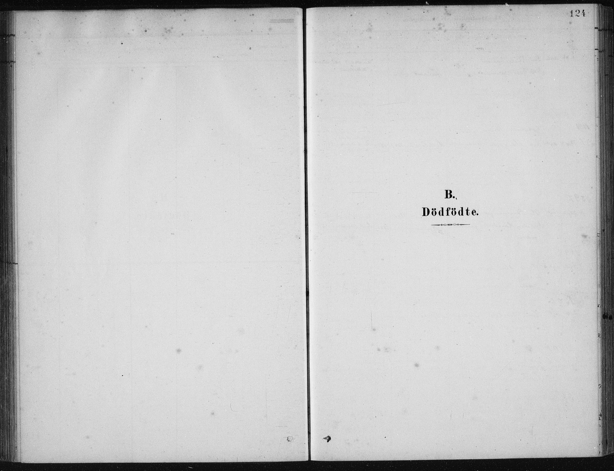 Etne sokneprestembete, SAB/A-75001/H/Haa: Parish register (official) no. D  1, 1879-1919, p. 124