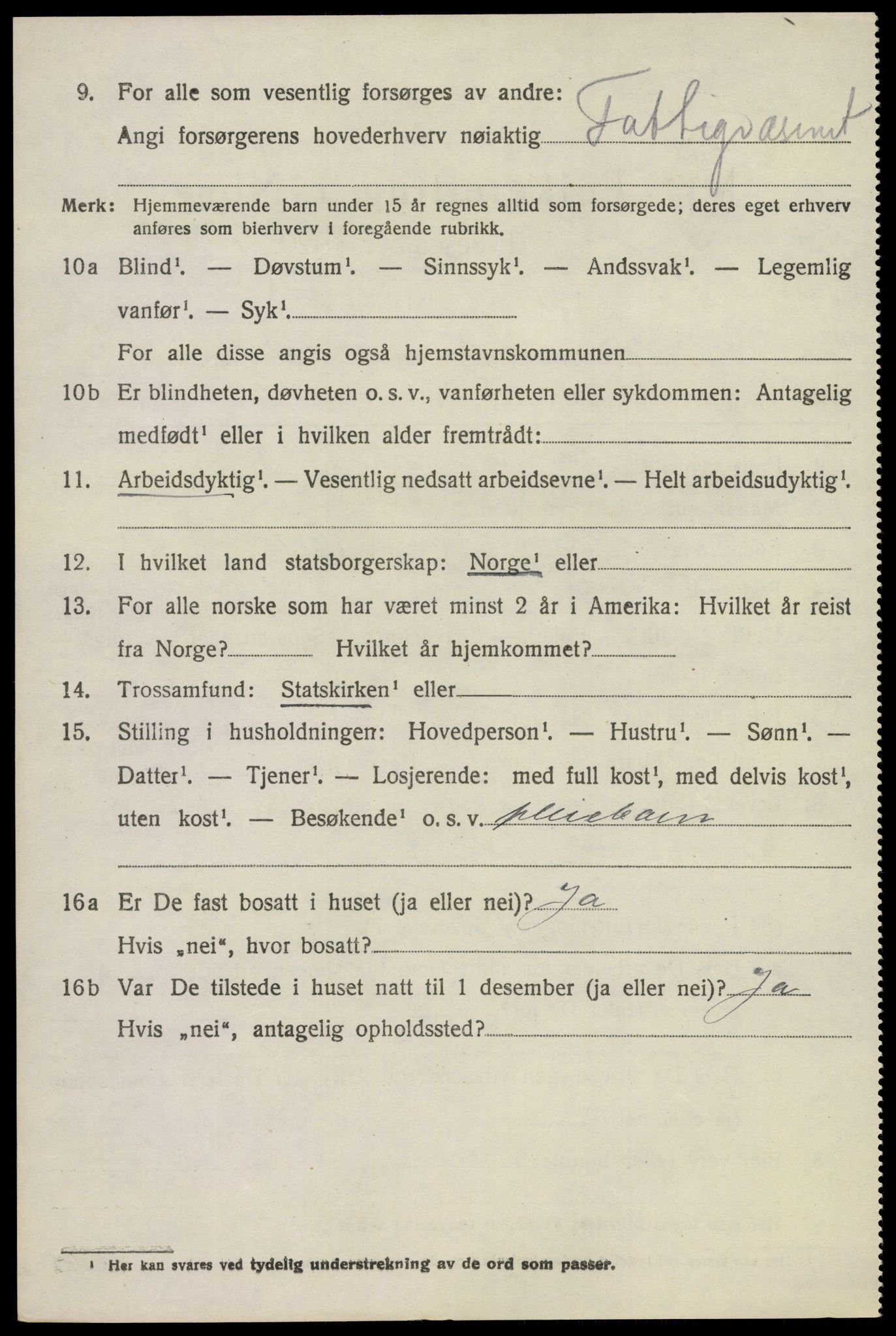 SAKO, 1920 census for Brunlanes, 1920, p. 8370