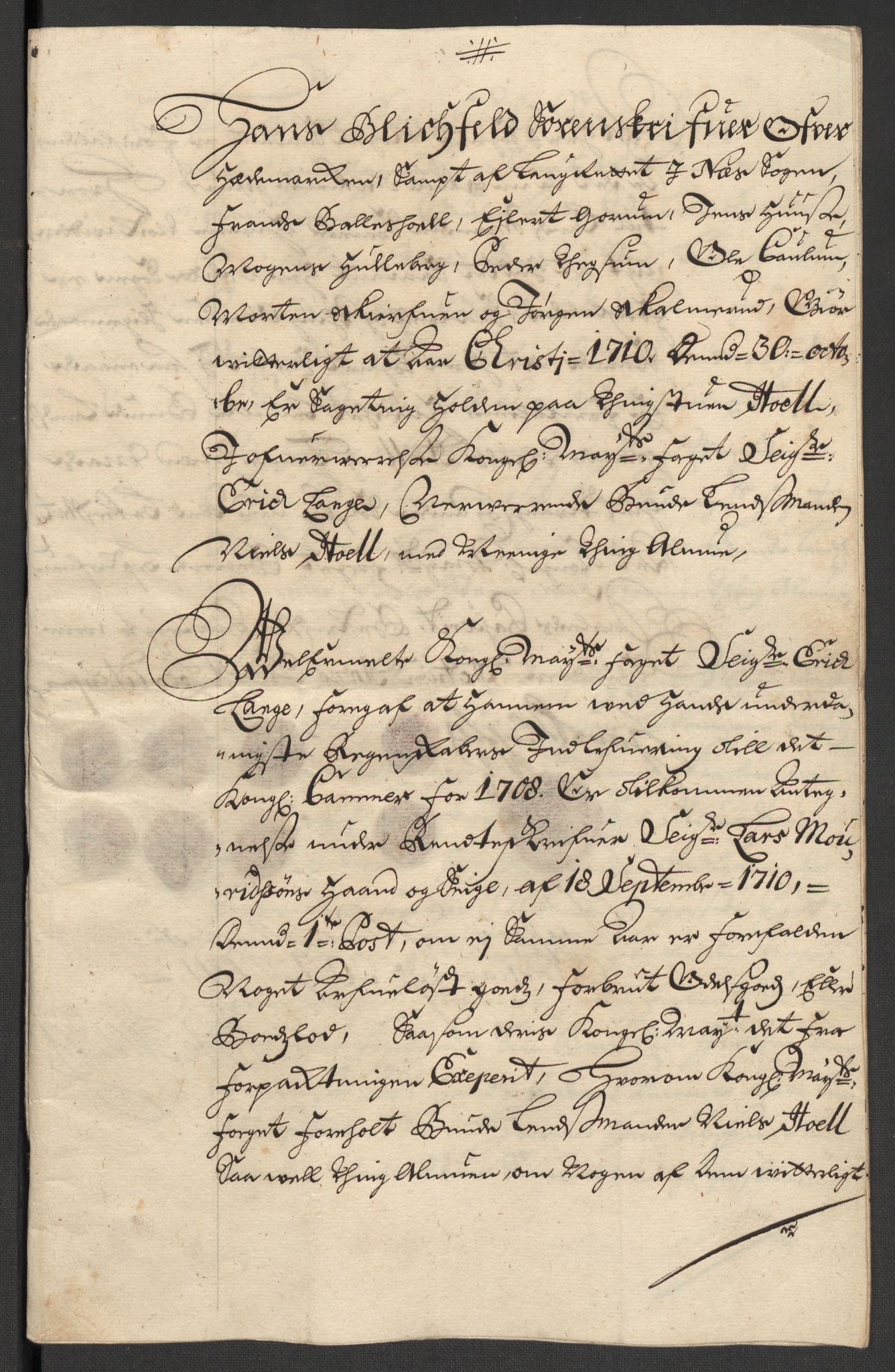 Rentekammeret inntil 1814, Reviderte regnskaper, Fogderegnskap, AV/RA-EA-4092/R16/L1044: Fogderegnskap Hedmark, 1708, p. 313