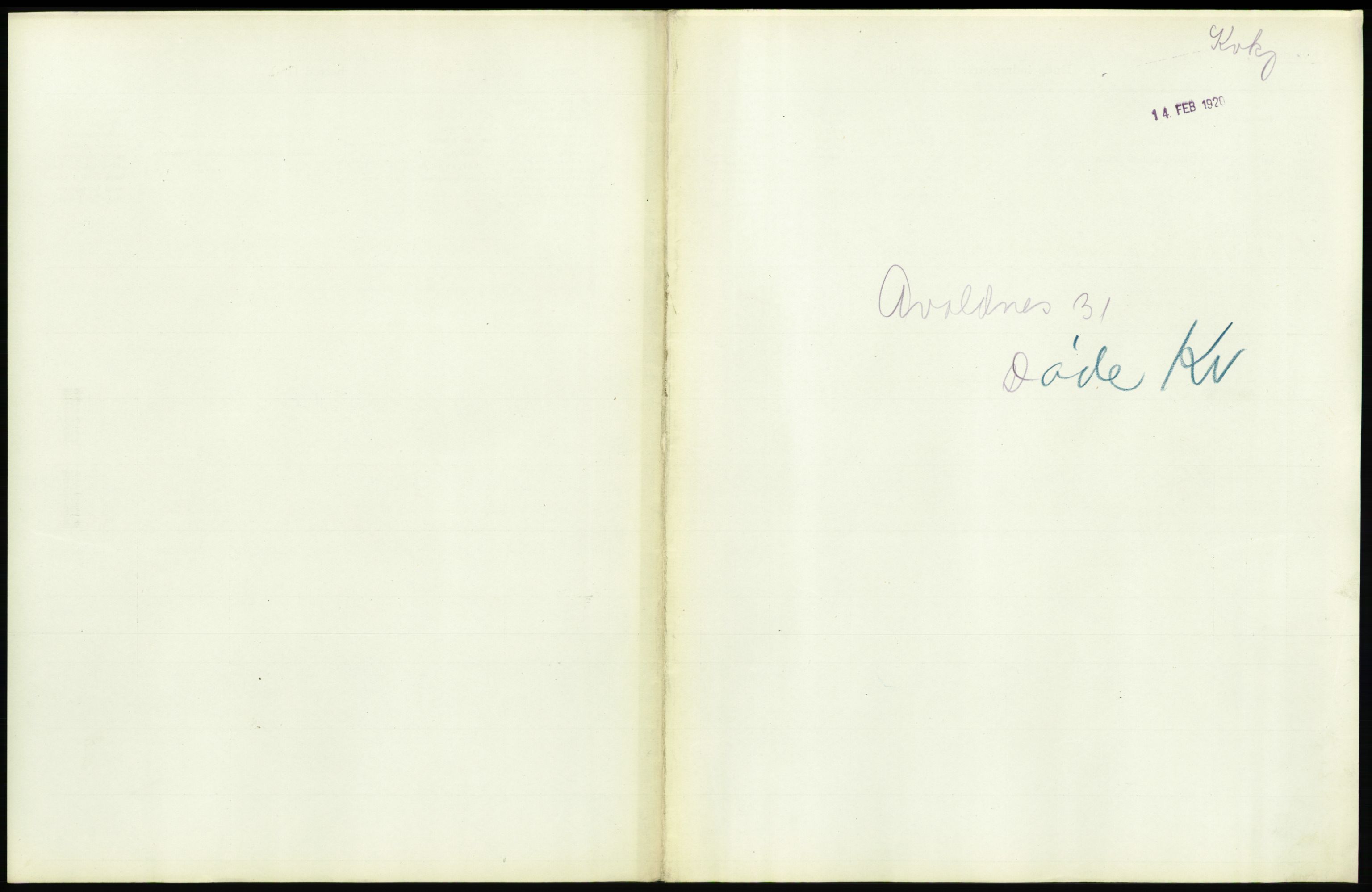 Statistisk sentralbyrå, Sosiodemografiske emner, Befolkning, RA/S-2228/D/Df/Dfb/Dfbi/L0030: Rogaland fylke: Døde. Bygder og byer., 1919, p. 335