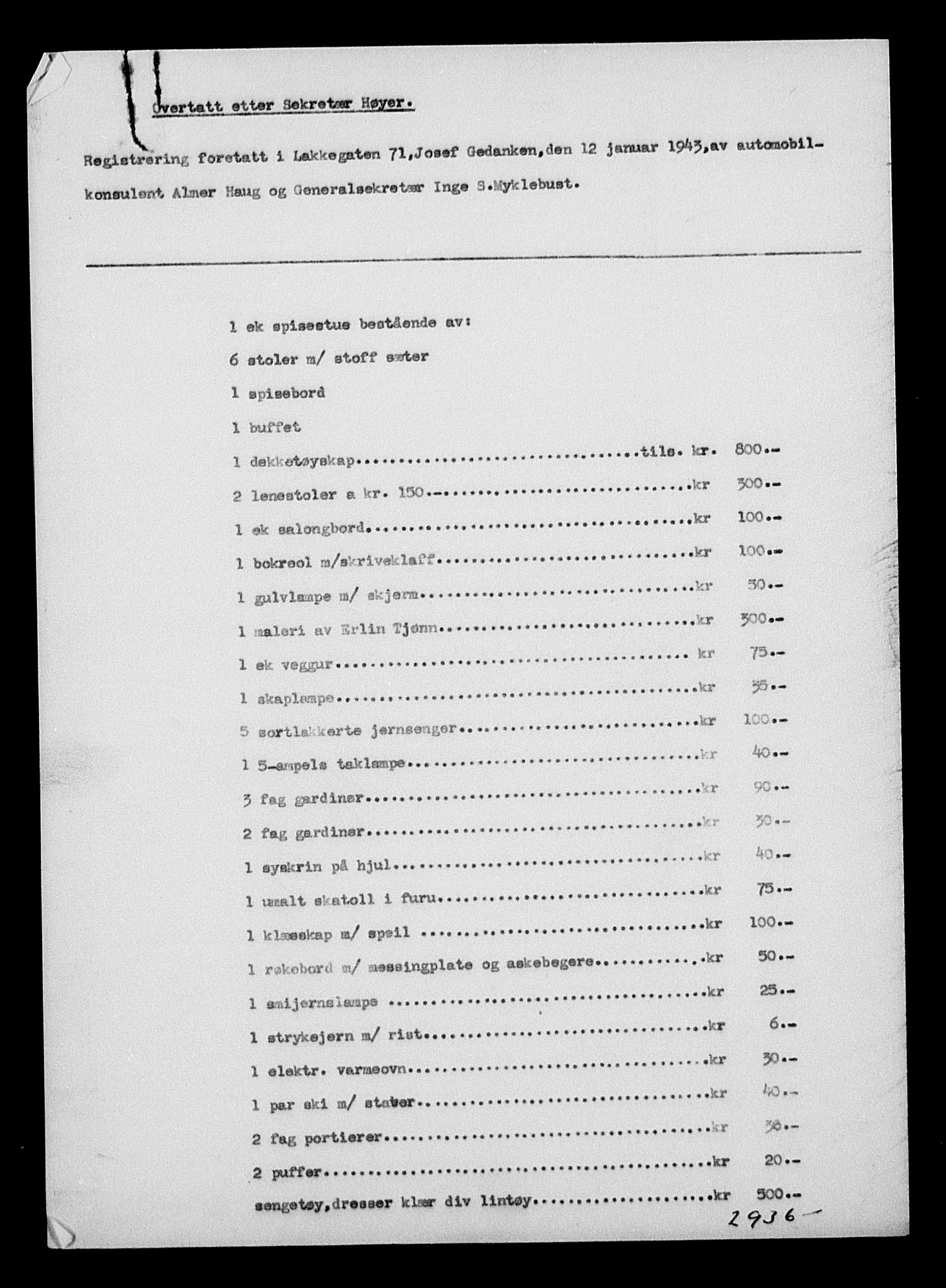 Justisdepartementet, Tilbakeføringskontoret for inndratte formuer, RA/S-1564/H/Hc/Hcc/L0937: --, 1945-1947, p. 242