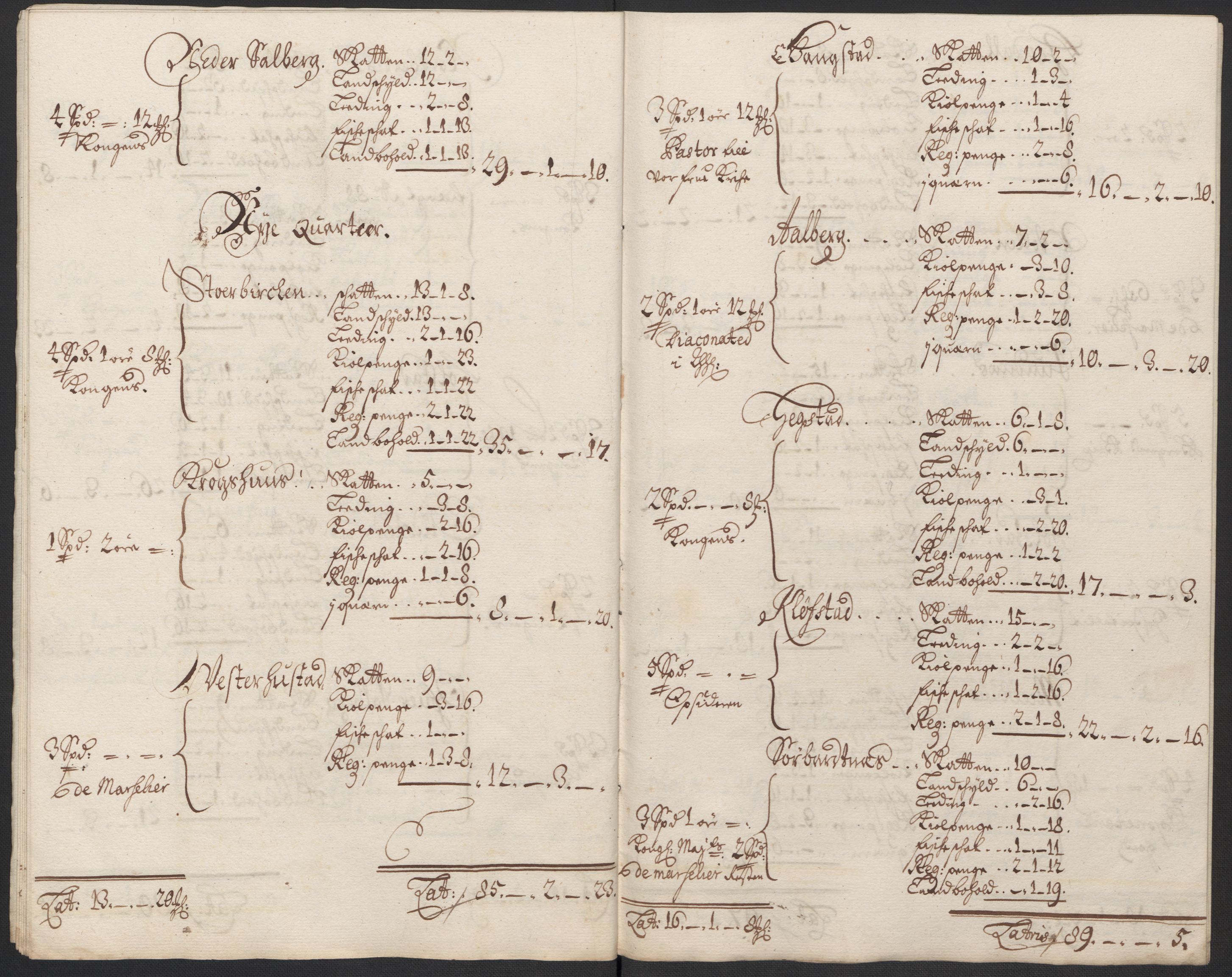 Rentekammeret inntil 1814, Reviderte regnskaper, Fogderegnskap, AV/RA-EA-4092/R63/L4310: Fogderegnskap Inderøy, 1698-1699, p. 371