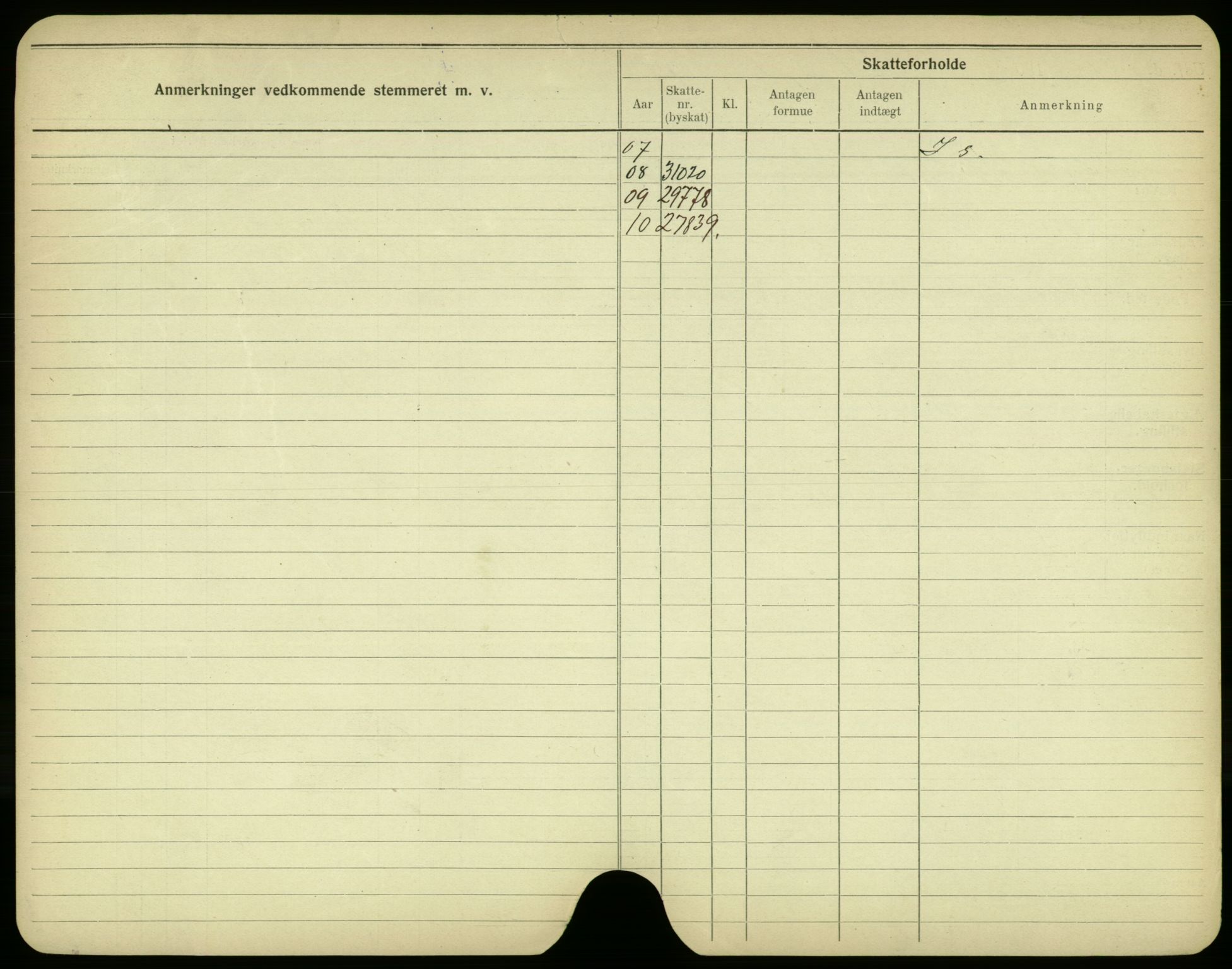 Oslo folkeregister, Registerkort, AV/SAO-A-11715/F/Fa/Fac/L0003: Menn, 1906-1914, p. 684b