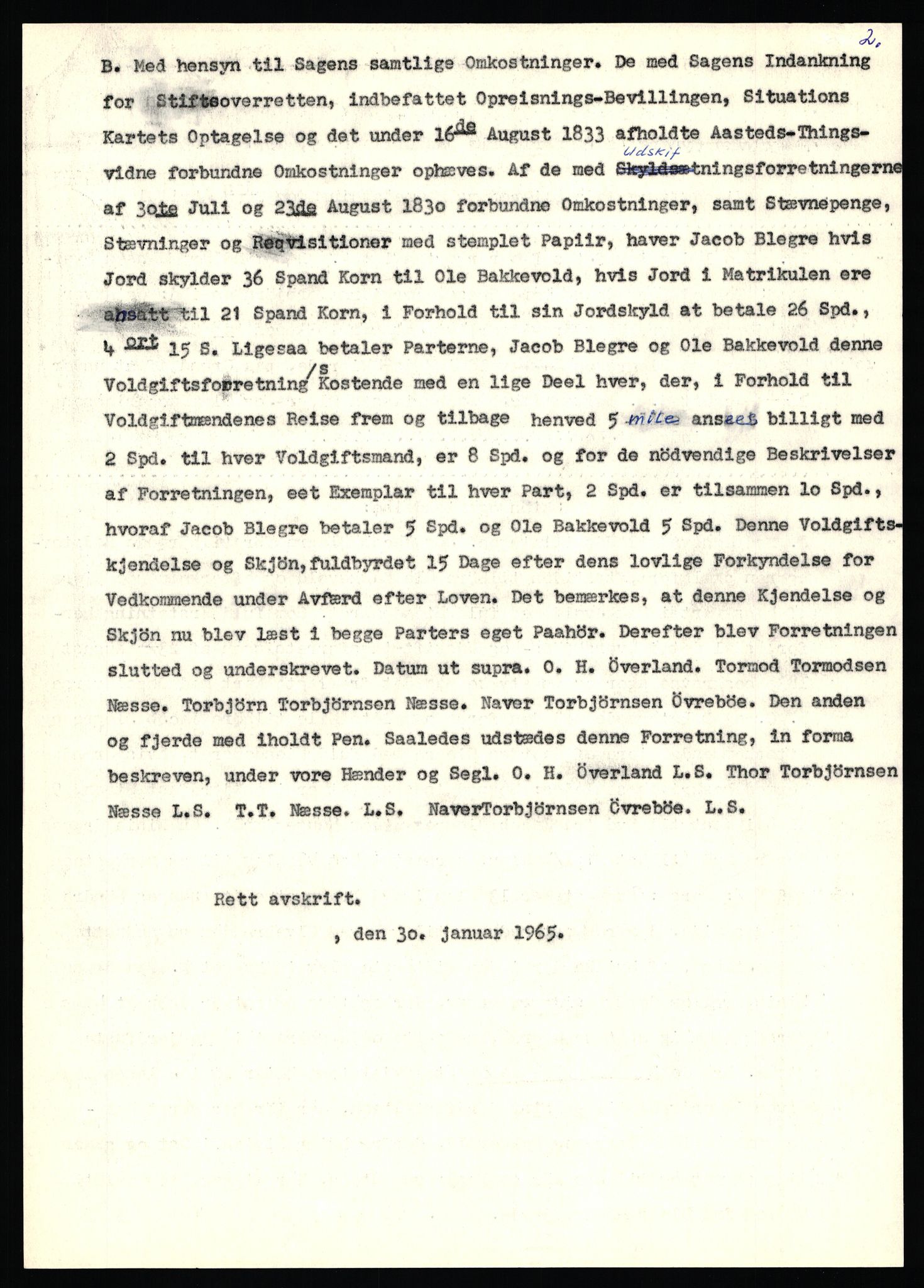 Statsarkivet i Stavanger, AV/SAST-A-101971/03/Y/Yj/L0006: Avskrifter sortert etter gårdsnavn: Bakke - Baustad, 1750-1930, p. 106