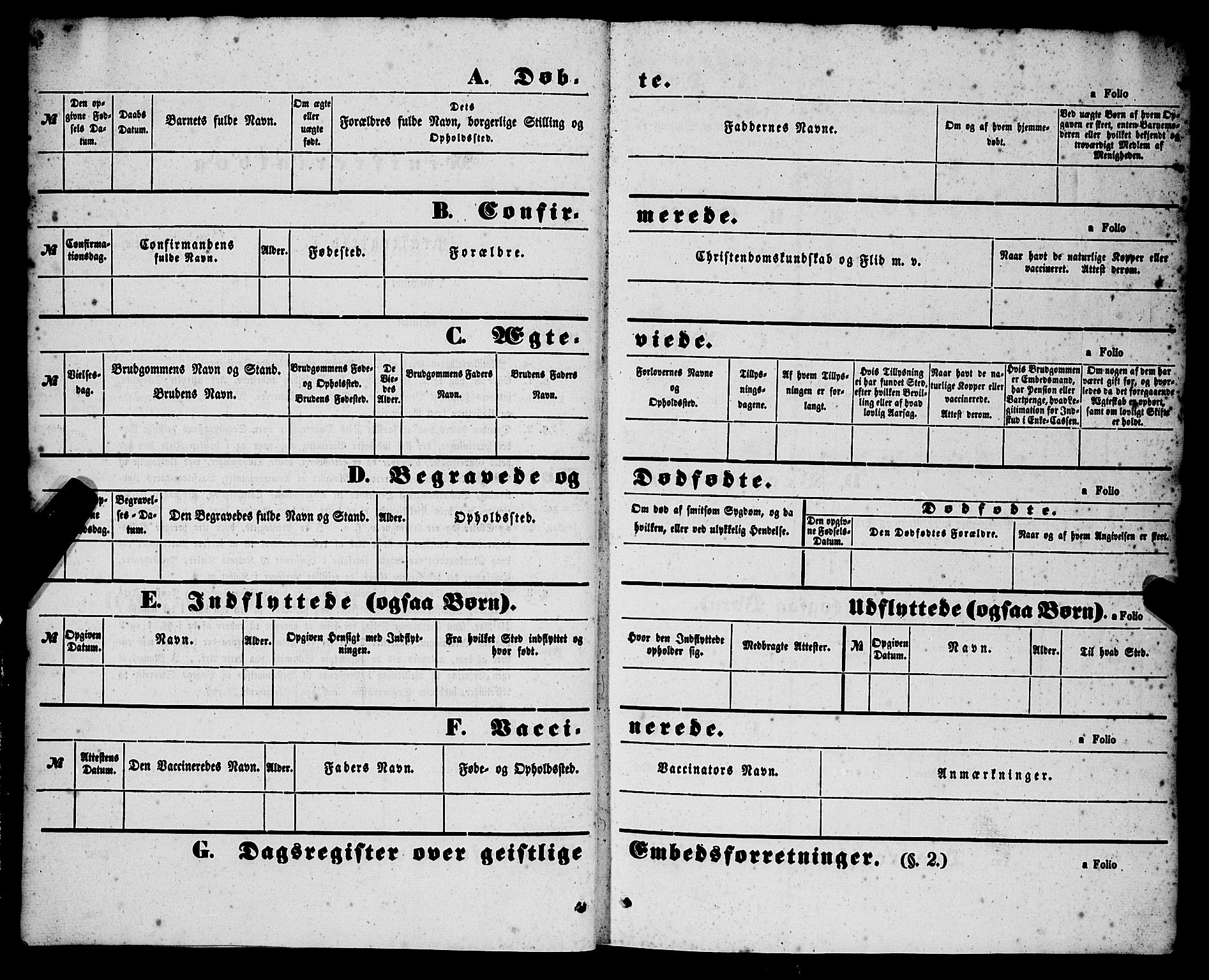 Nykirken Sokneprestembete, SAB/A-77101/H/Haa/L0042: Parish register (official) no. E 2, 1850-1868, p. 3