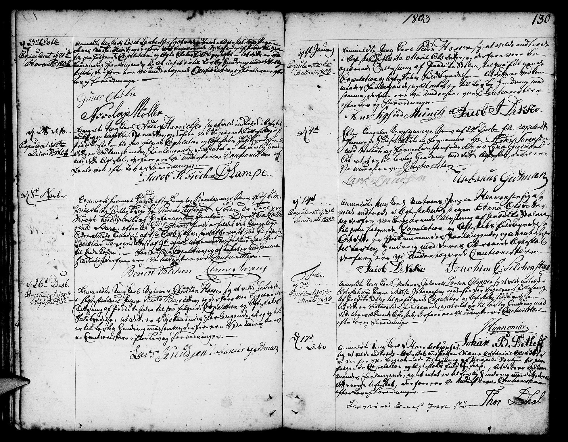 Nykirken Sokneprestembete, SAB/A-77101/H/Haa/L0008: Parish register (official) no. A 8, 1776-1814, p. 130