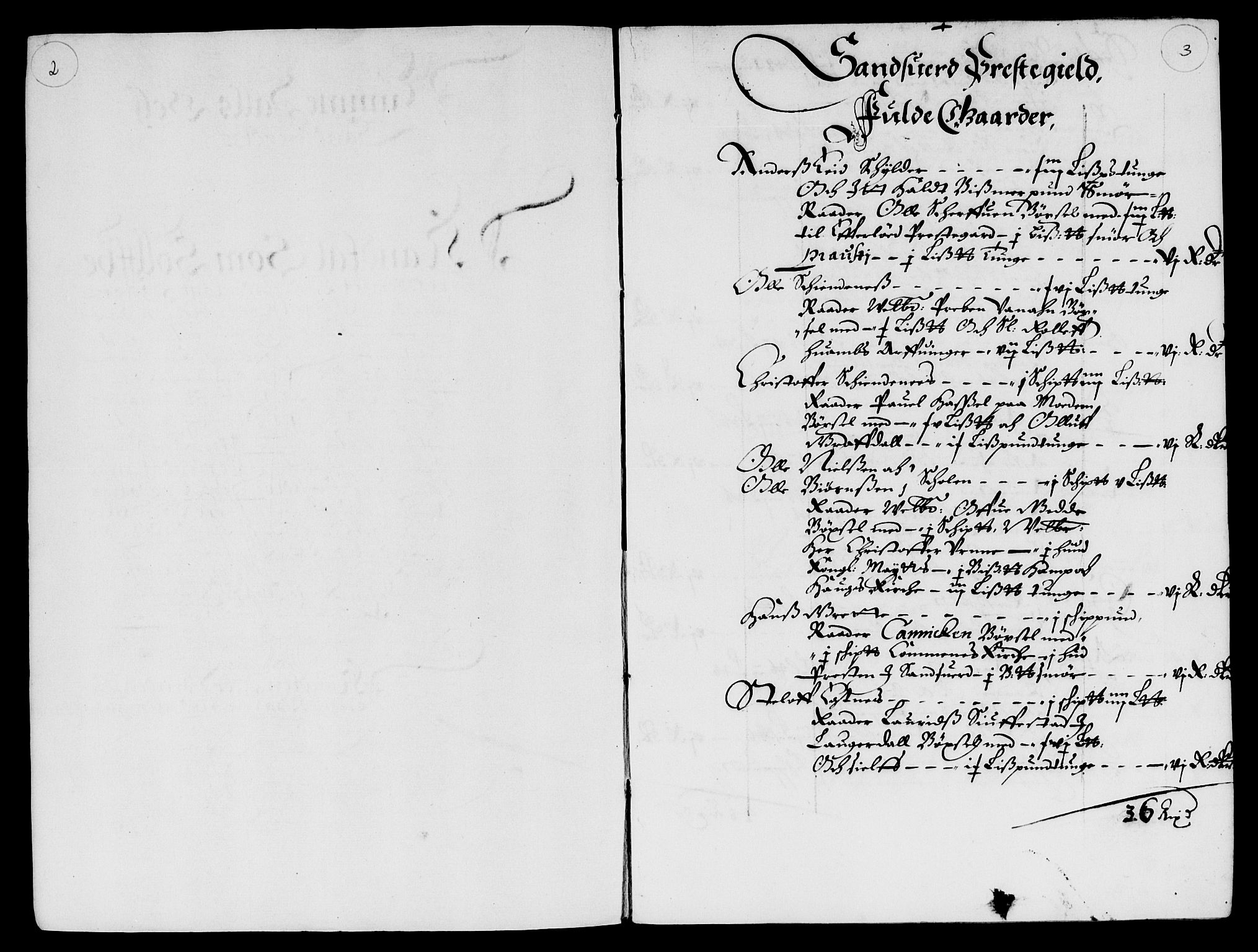 Rentekammeret inntil 1814, Reviderte regnskaper, Lensregnskaper, AV/RA-EA-5023/R/Rb/Rbn/L0003: Numedal og Sandsvær len, 1643-1648