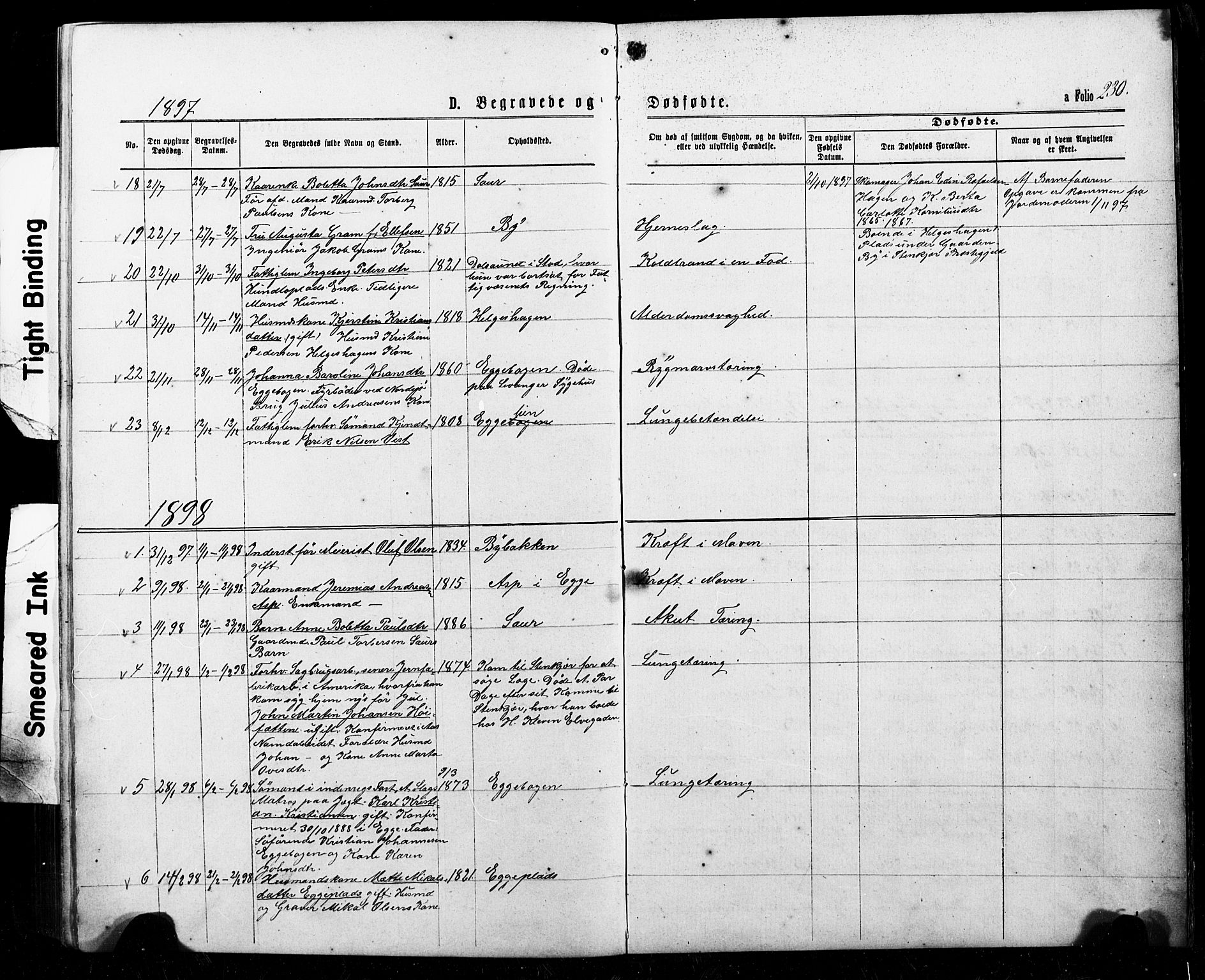 Ministerialprotokoller, klokkerbøker og fødselsregistre - Nord-Trøndelag, SAT/A-1458/740/L0380: Parish register (copy) no. 740C01, 1868-1902, p. 230