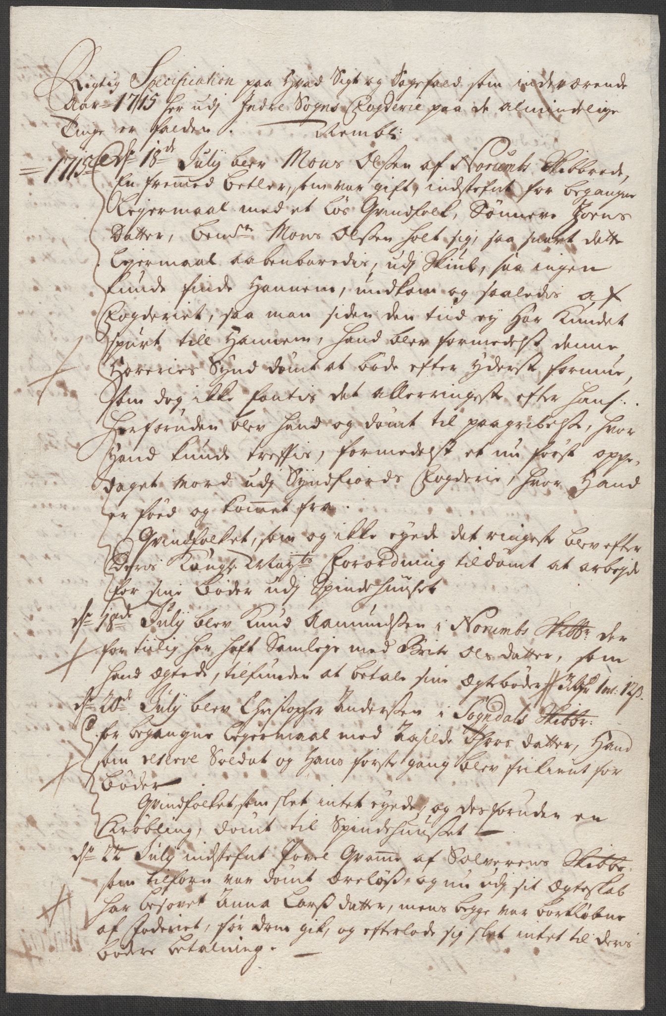 Rentekammeret inntil 1814, Reviderte regnskaper, Fogderegnskap, RA/EA-4092/R52/L3320: Fogderegnskap Sogn, 1715-1716, p. 152