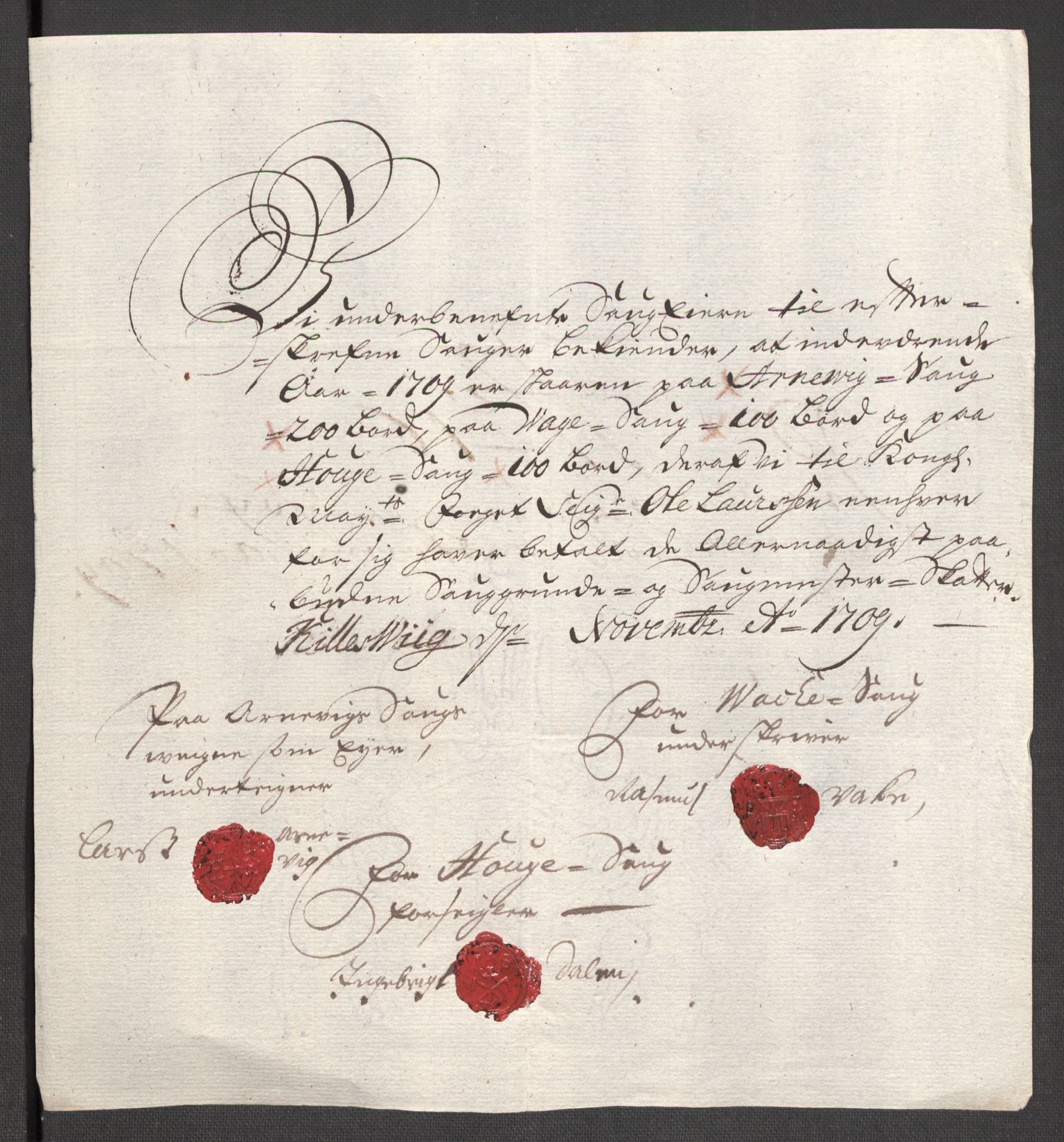 Rentekammeret inntil 1814, Reviderte regnskaper, Fogderegnskap, AV/RA-EA-4092/R48/L2986: Fogderegnskap Sunnhordland og Hardanger, 1709-1710, p. 147