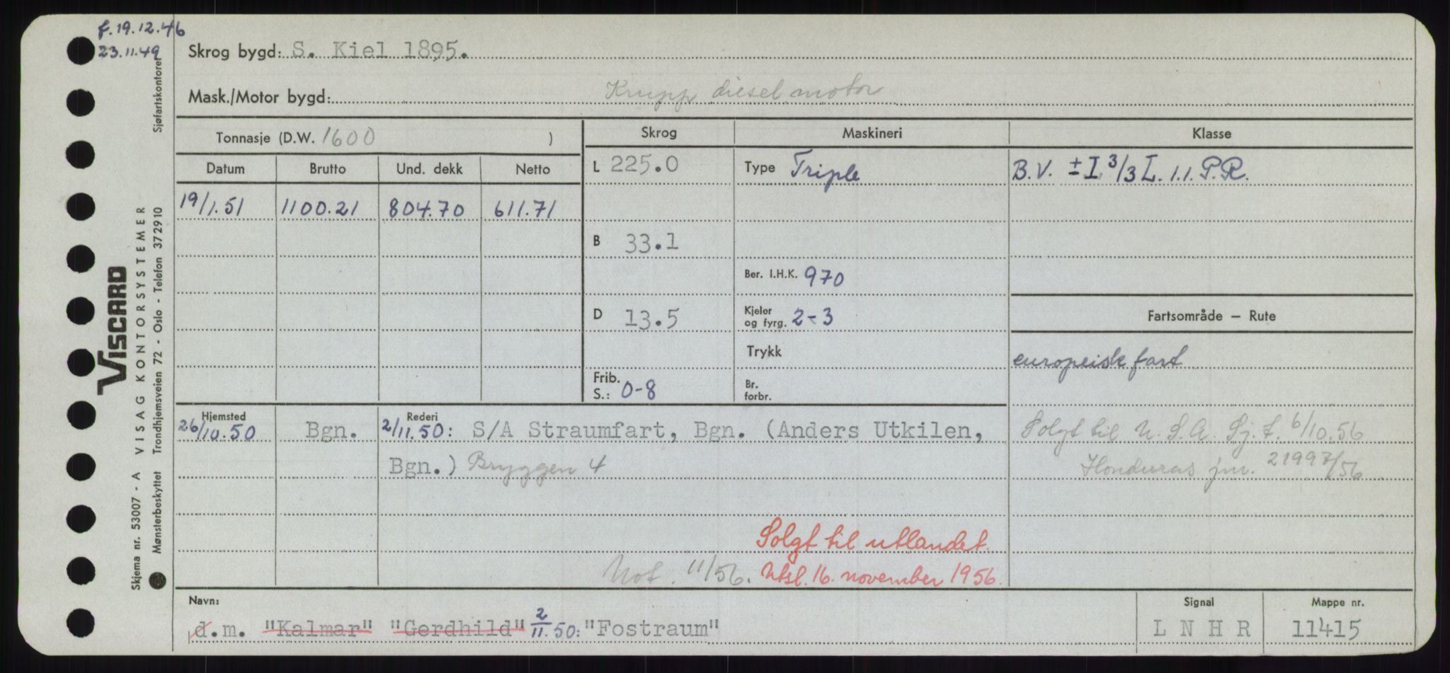 Sjøfartsdirektoratet med forløpere, Skipsmålingen, AV/RA-S-1627/H/Hd/L0011: Fartøy, Fla-Får, p. 243