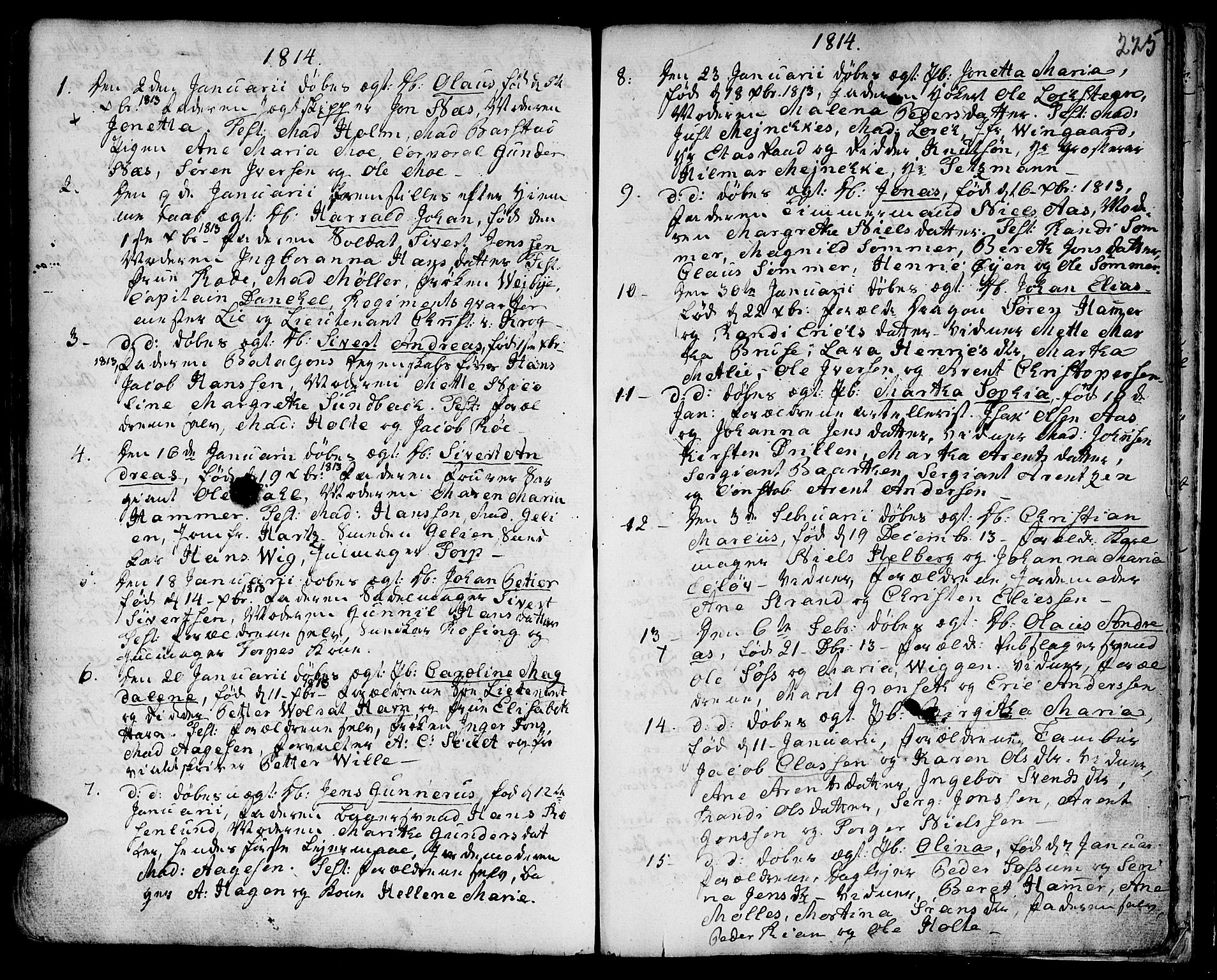 Ministerialprotokoller, klokkerbøker og fødselsregistre - Sør-Trøndelag, SAT/A-1456/601/L0039: Parish register (official) no. 601A07, 1770-1819, p. 225