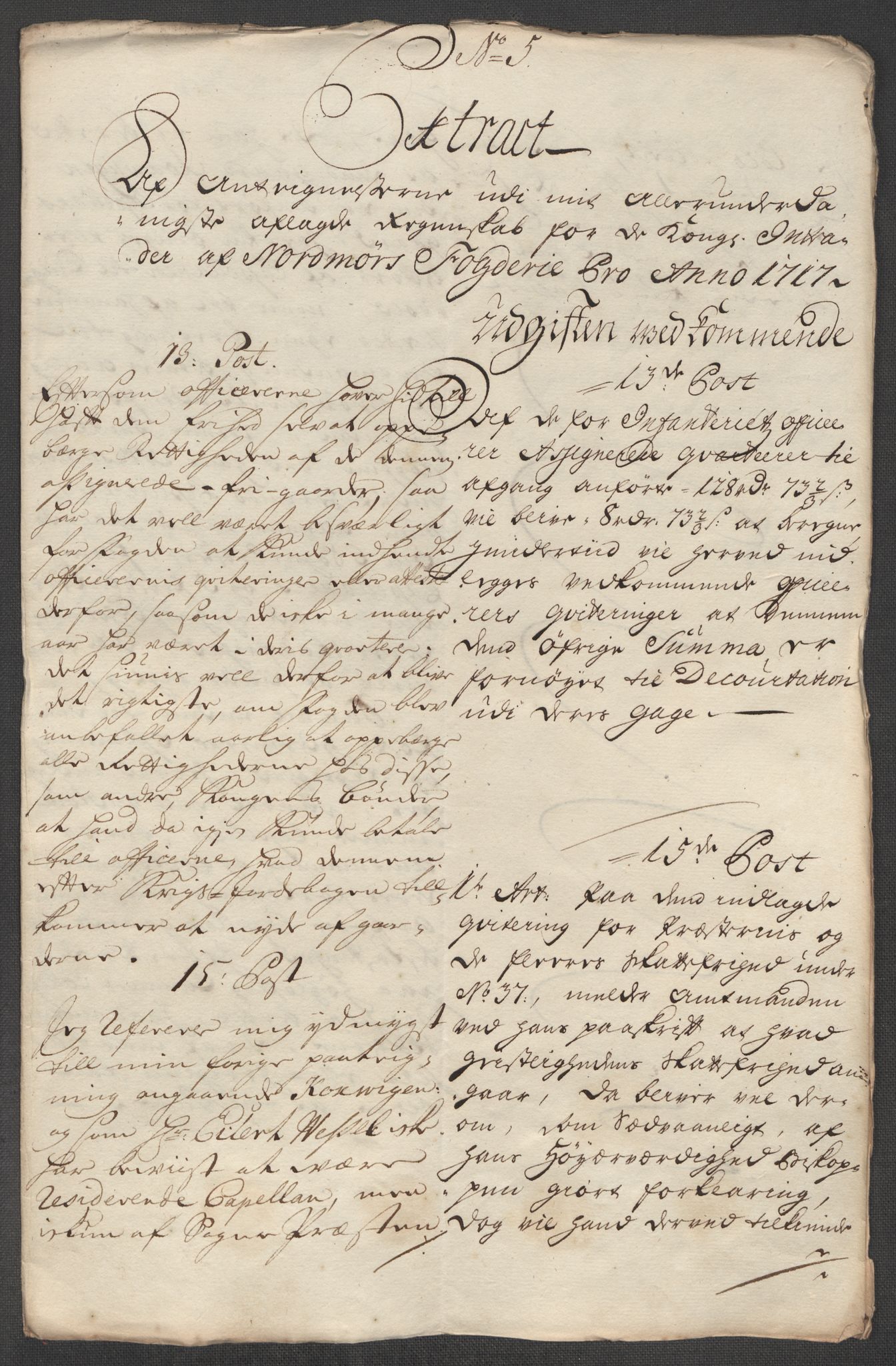 Rentekammeret inntil 1814, Reviderte regnskaper, Fogderegnskap, RA/EA-4092/R56/L3750: Fogderegnskap Nordmøre, 1717, p. 333