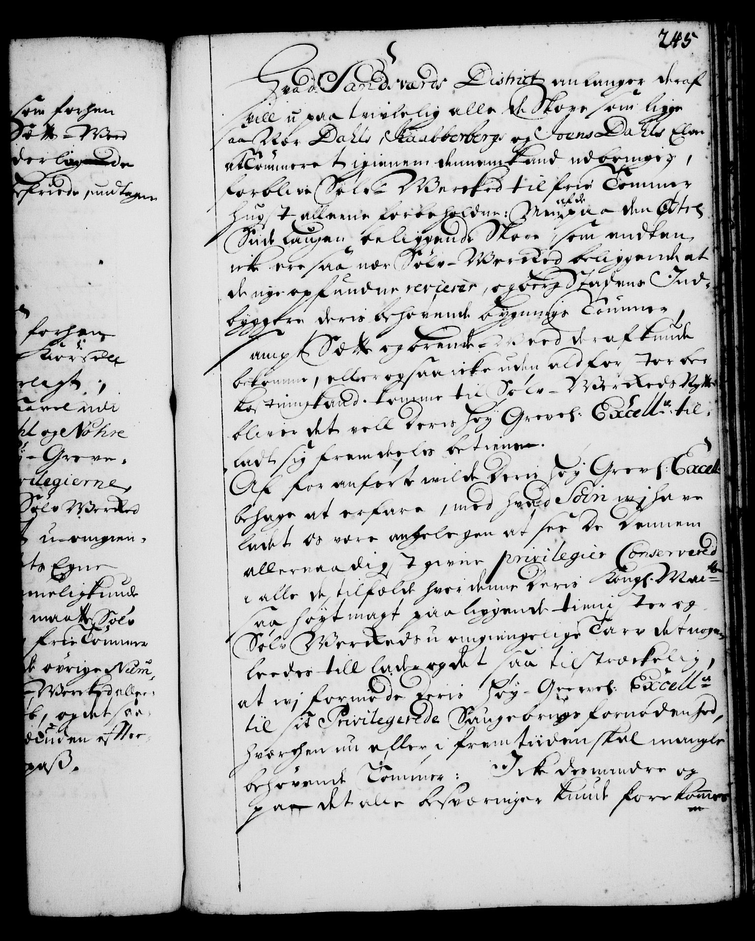 Rentekammeret, Kammerkanselliet, RA/EA-3111/G/Gg/Gga/L0001: Norsk ekspedisjonsprotokoll med register (merket RK 53.1), 1720-1723, p. 245