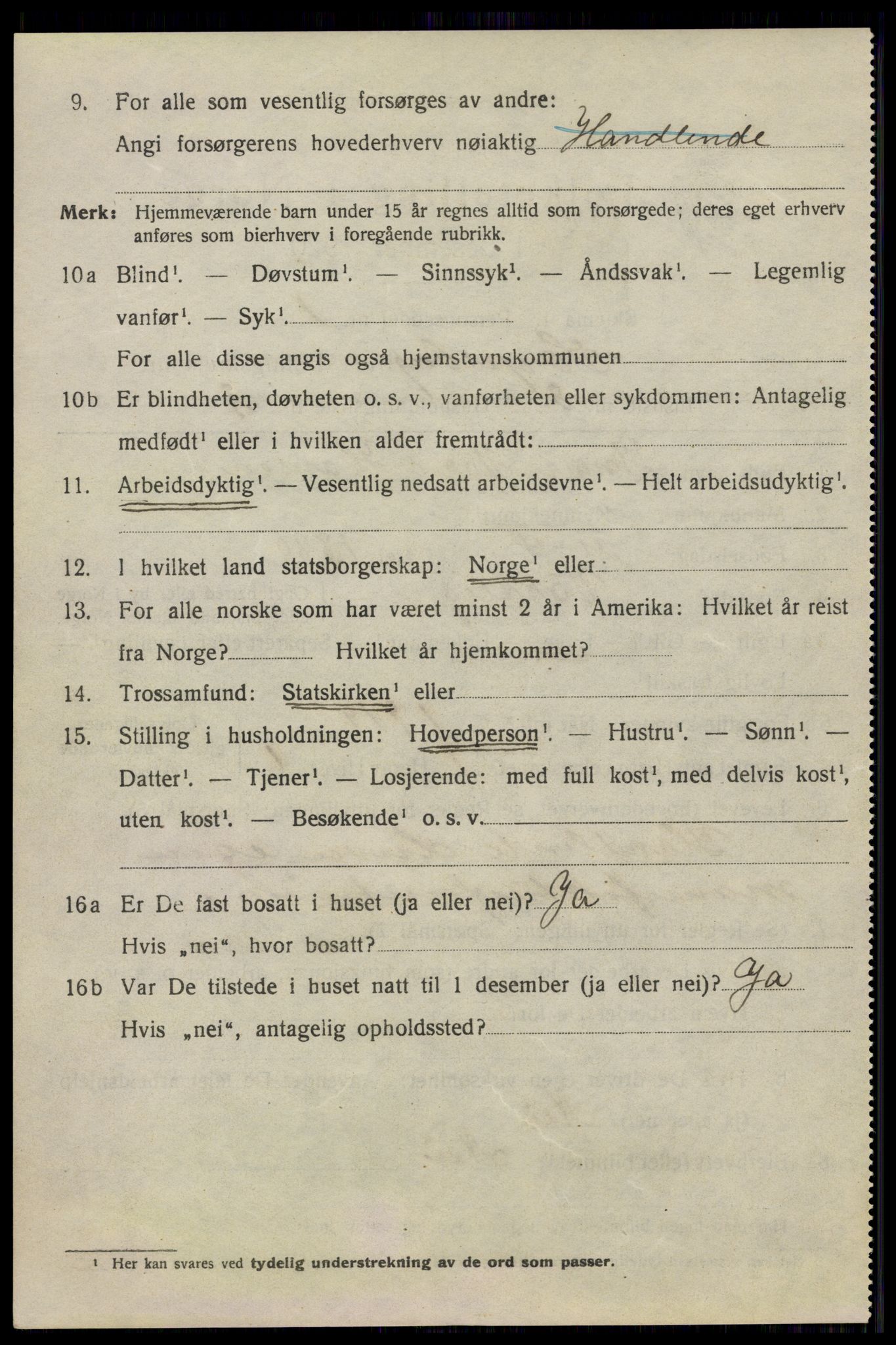 SAO, 1920 census for Sarpsborg, 1920, p. 17443