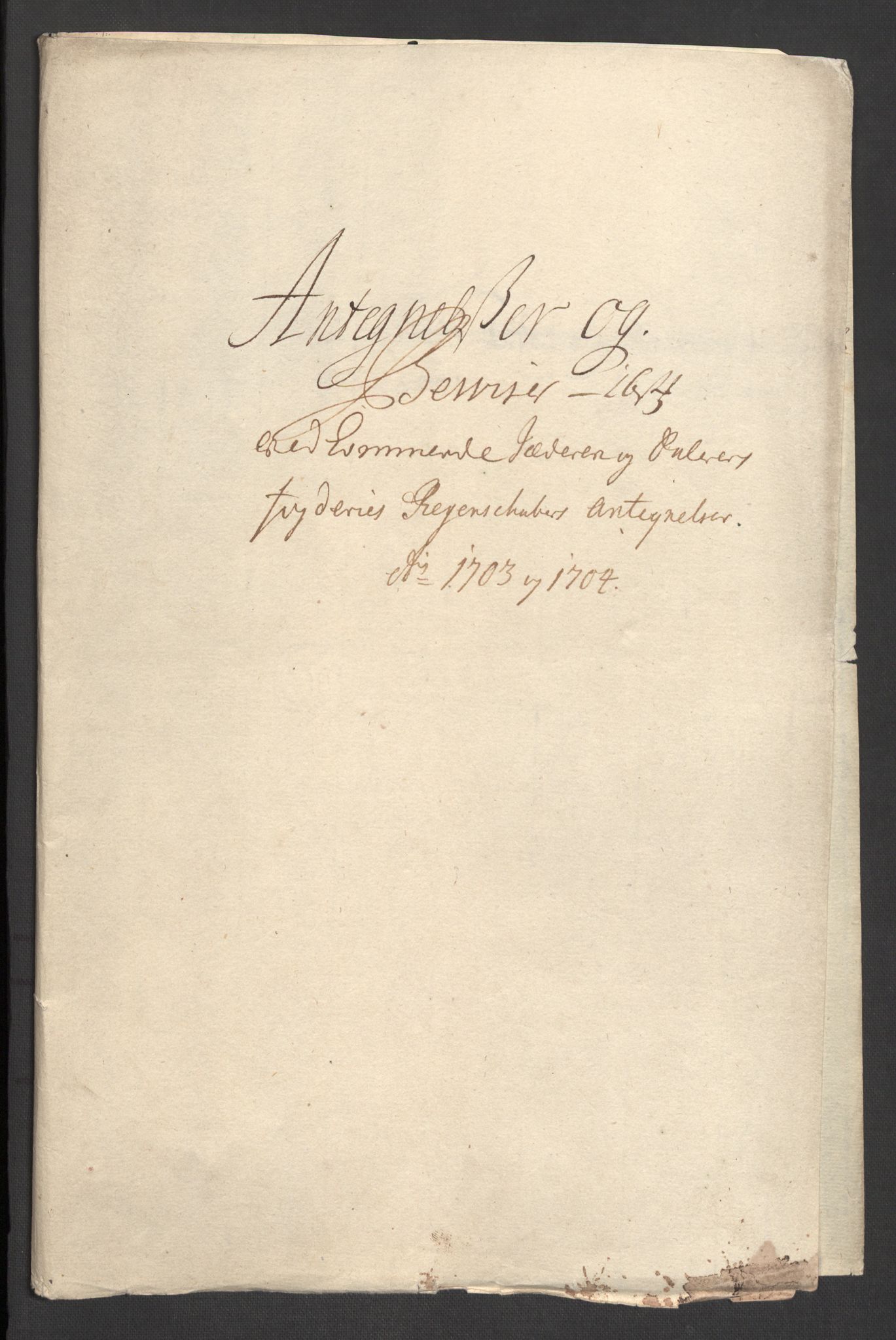 Rentekammeret inntil 1814, Reviderte regnskaper, Fogderegnskap, AV/RA-EA-4092/R46/L2732: Fogderegnskap Jæren og Dalane, 1703-1704, p. 326