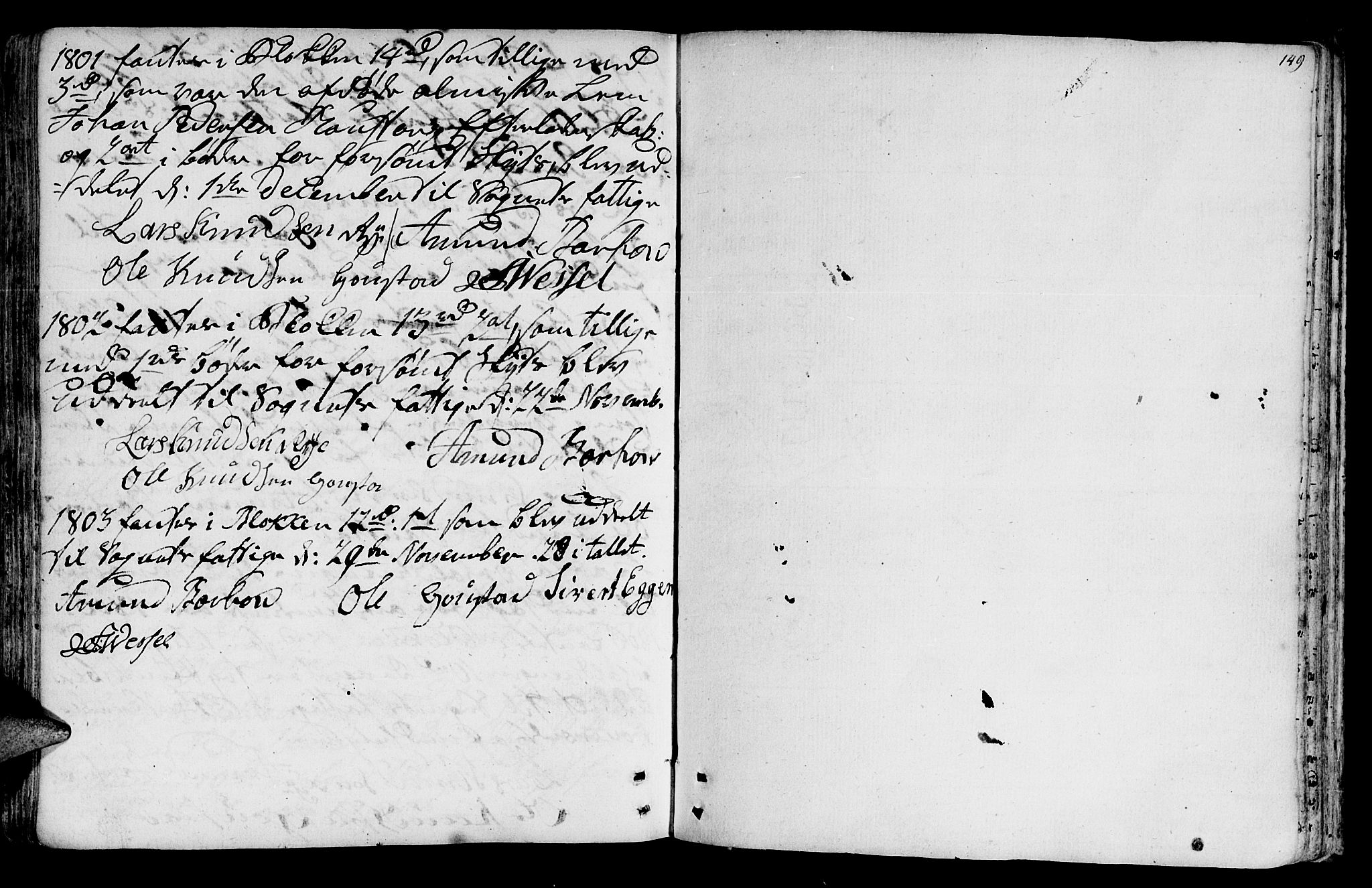 Ministerialprotokoller, klokkerbøker og fødselsregistre - Sør-Trøndelag, SAT/A-1456/612/L0370: Parish register (official) no. 612A04, 1754-1802, p. 149