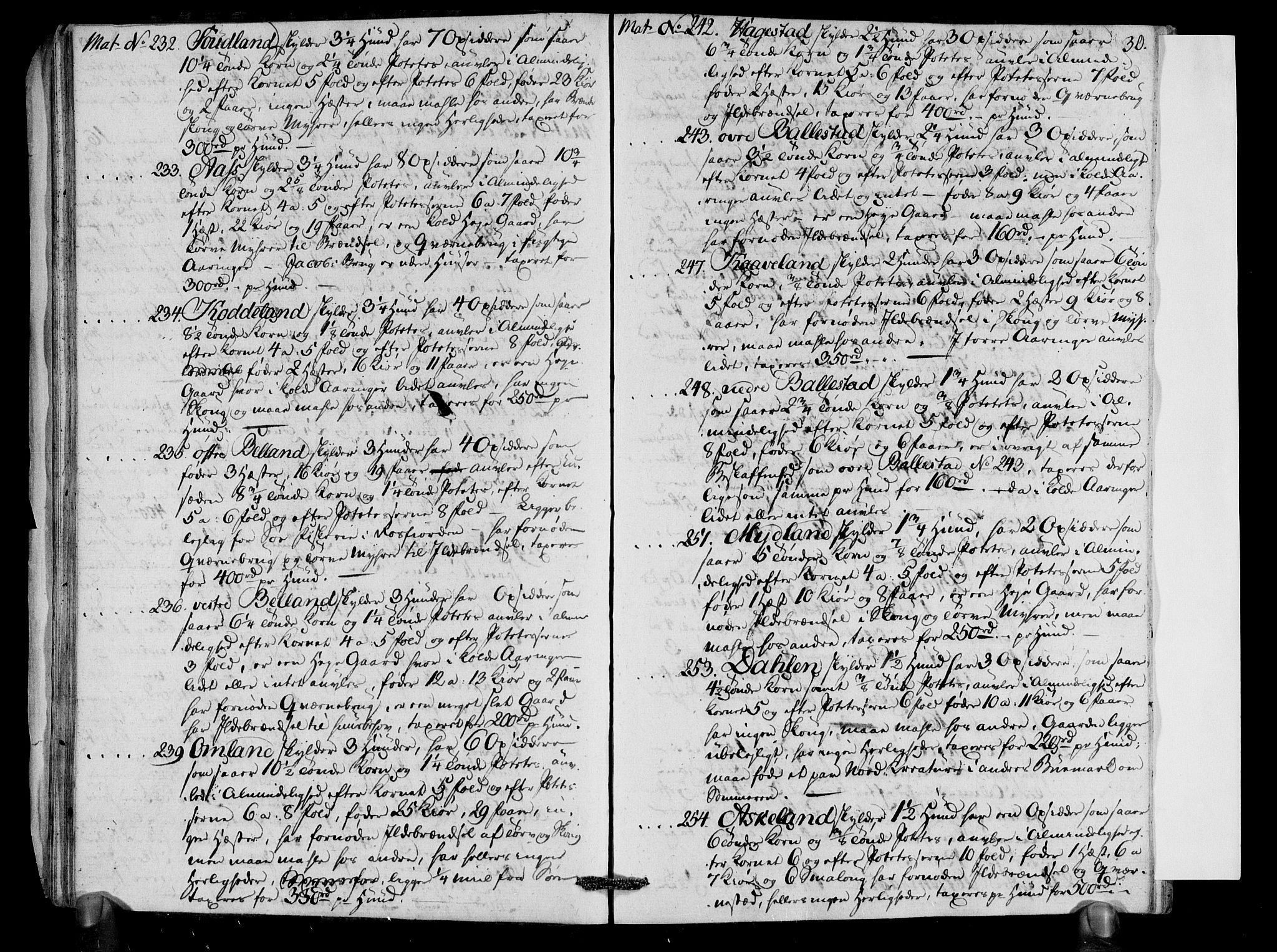 Rentekammeret inntil 1814, Realistisk ordnet avdeling, RA/EA-4070/N/Ne/Nea/L0091: Lista fogderi. Deliberasjonsprotokoll, 1803, p. 32
