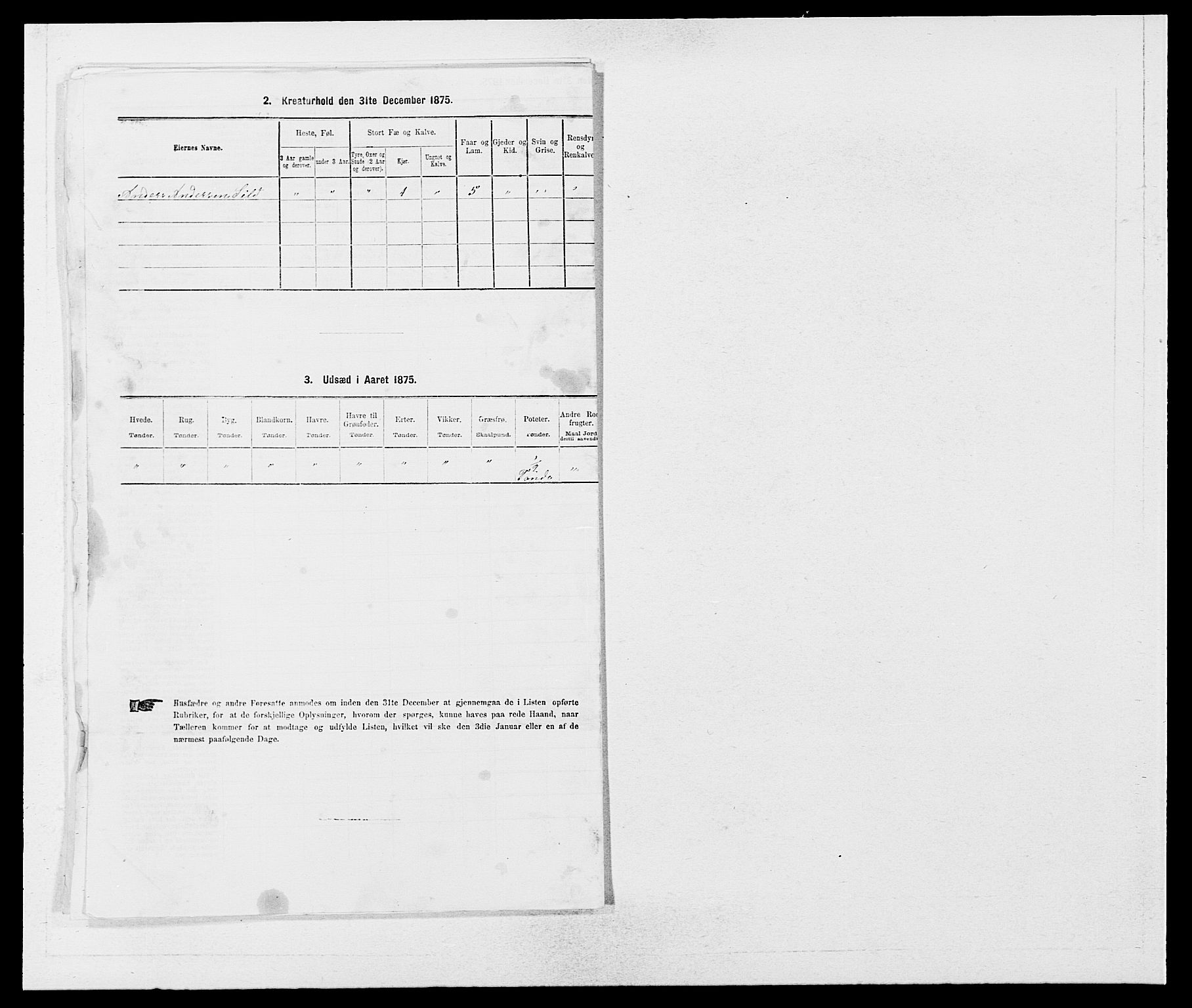 SAB, 1875 census for 1224P Kvinnherad, 1875, p. 582