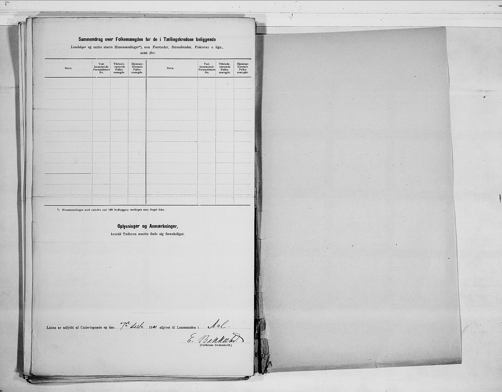 RA, 1900 census for Ål, 1900, p. 37