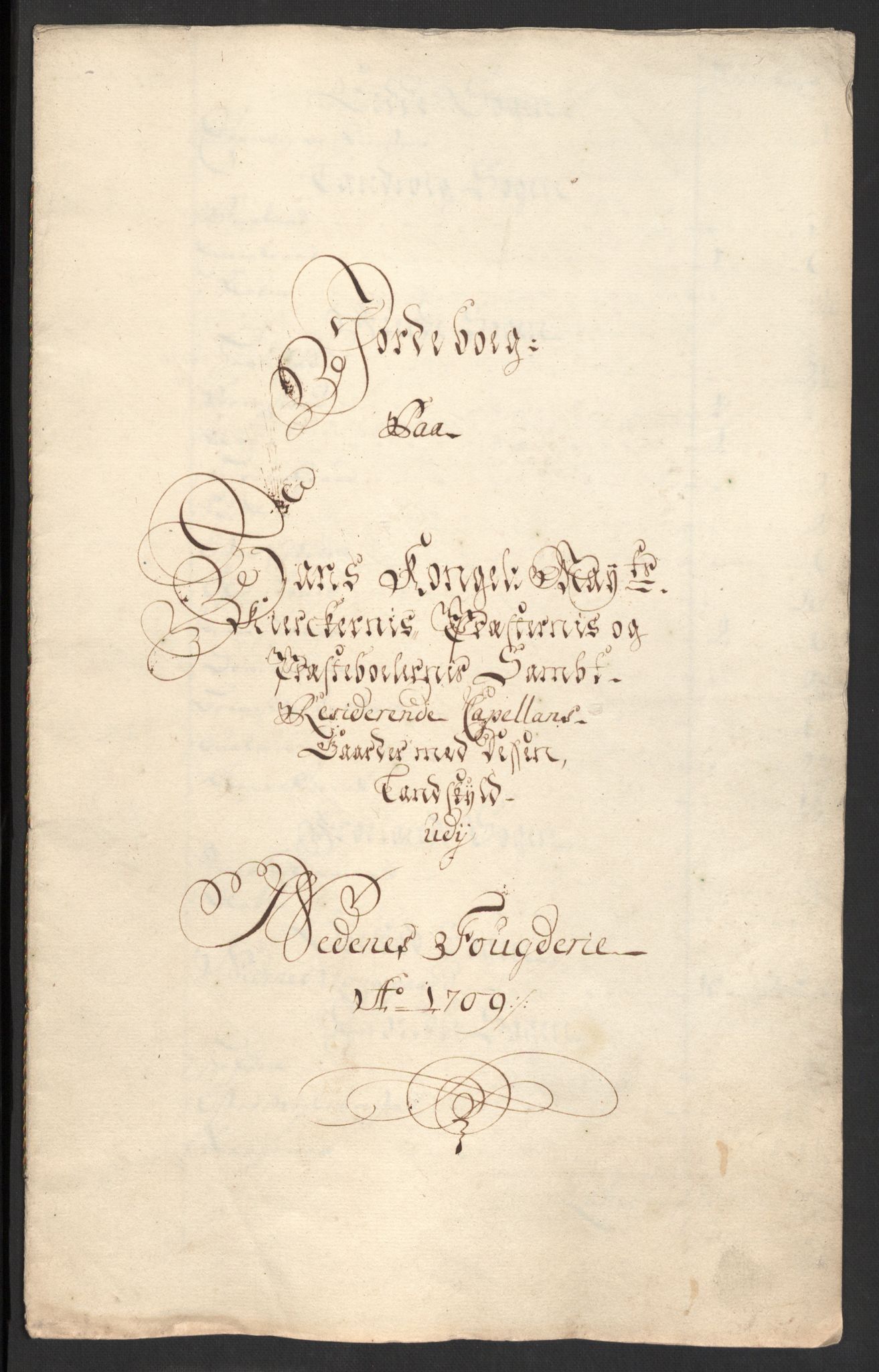 Rentekammeret inntil 1814, Reviderte regnskaper, Fogderegnskap, RA/EA-4092/R39/L2318: Fogderegnskap Nedenes, 1706-1709, p. 438