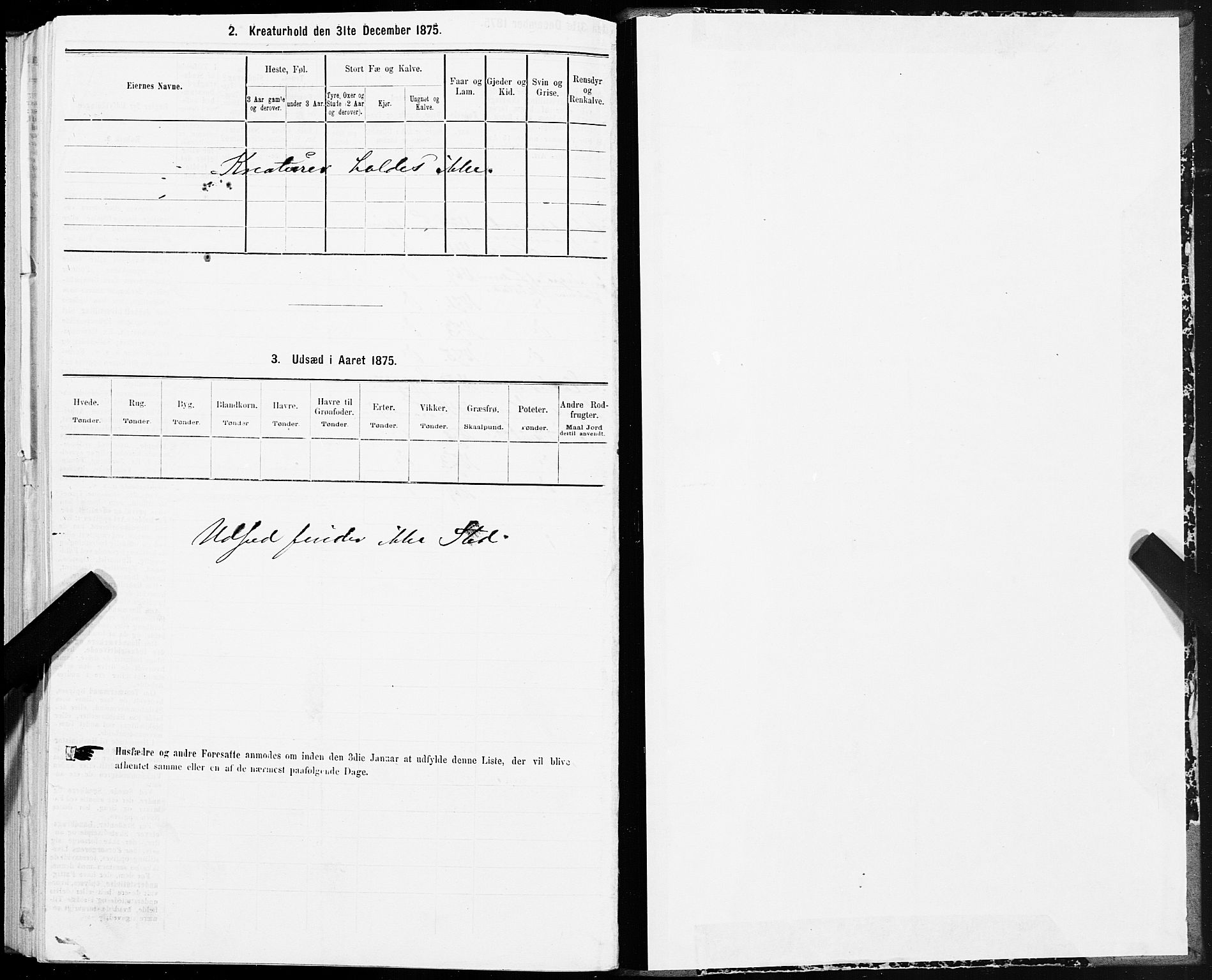 SAT, 1875 census for 1601 Trondheim, 1875