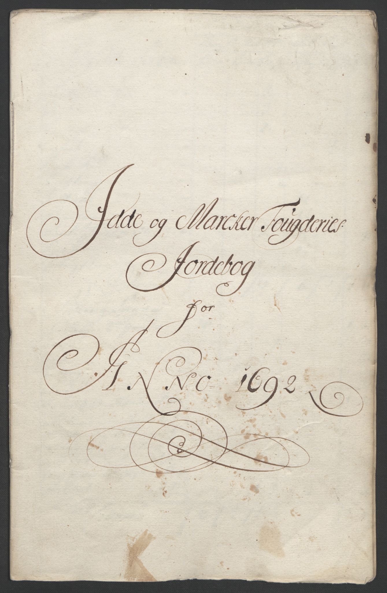 Rentekammeret inntil 1814, Reviderte regnskaper, Fogderegnskap, RA/EA-4092/R01/L0011: Fogderegnskap Idd og Marker, 1692-1693, p. 22