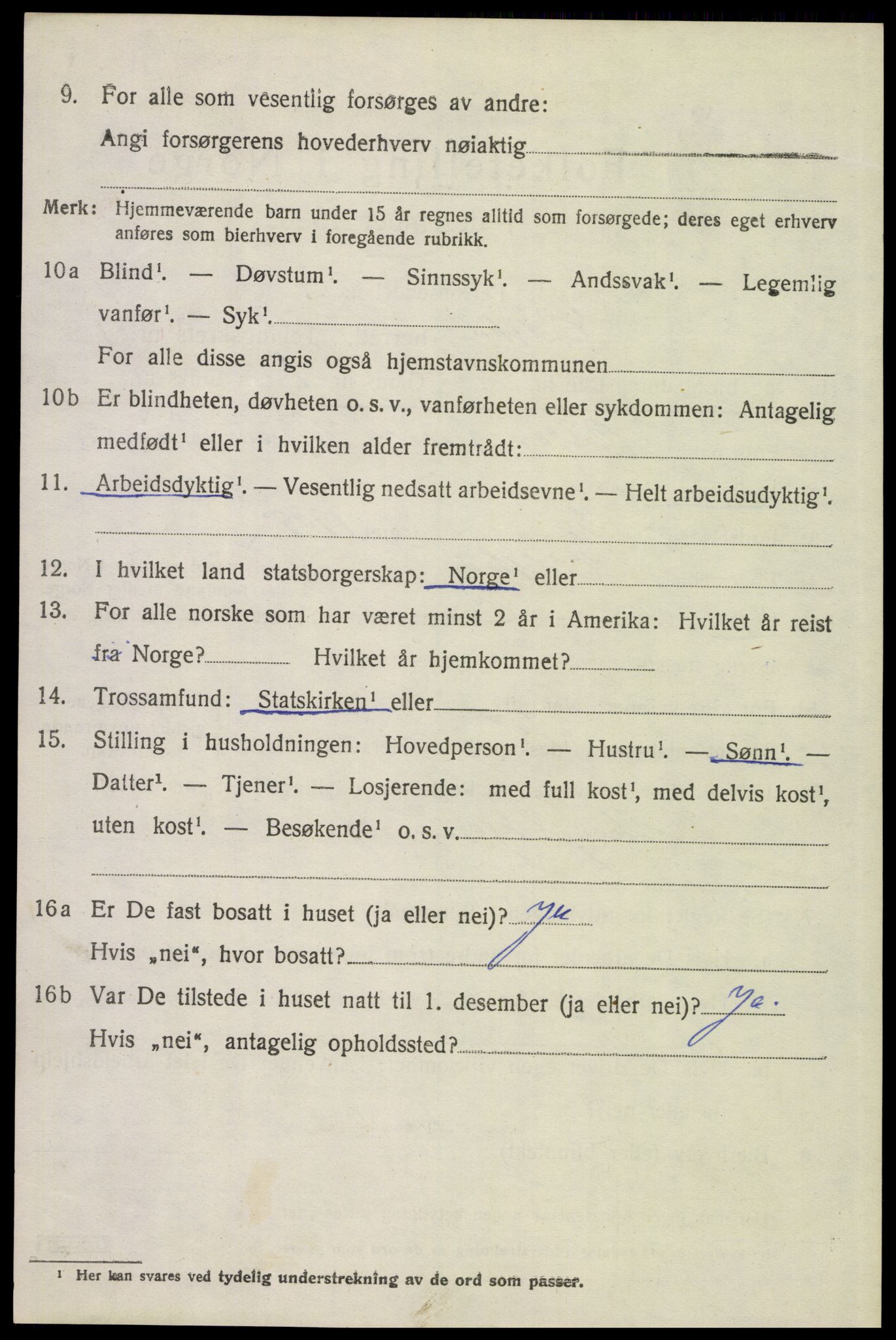 SAH, 1920 census for Eidskog, 1920, p. 2788