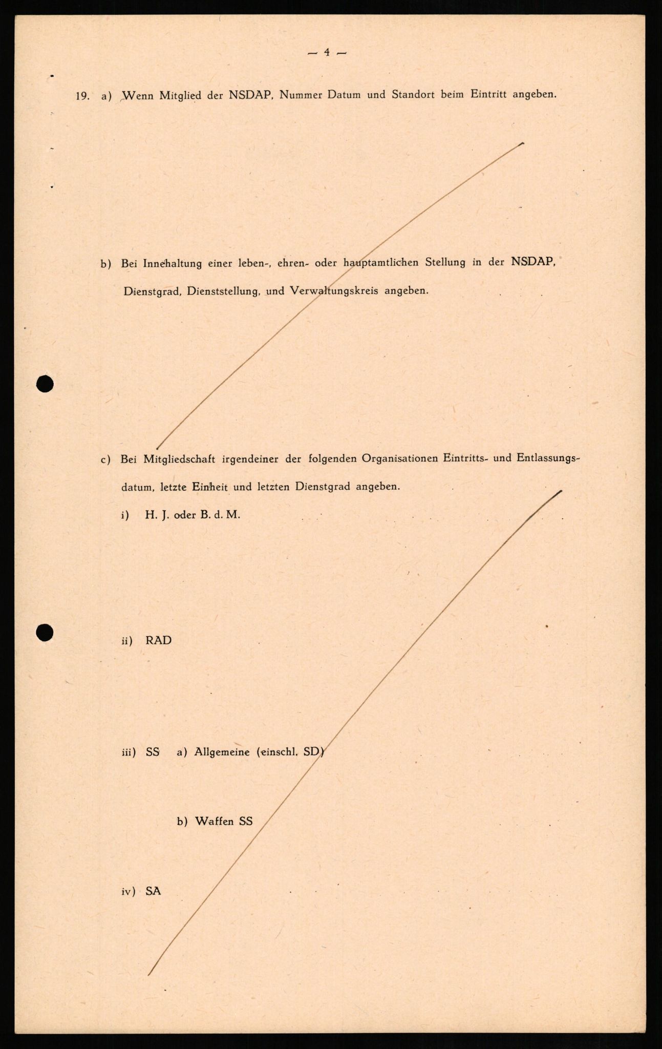 Forsvaret, Forsvarets overkommando II, RA/RAFA-3915/D/Db/L0015: CI Questionaires. Tyske okkupasjonsstyrker i Norge. Tyskere., 1945-1946, p. 162