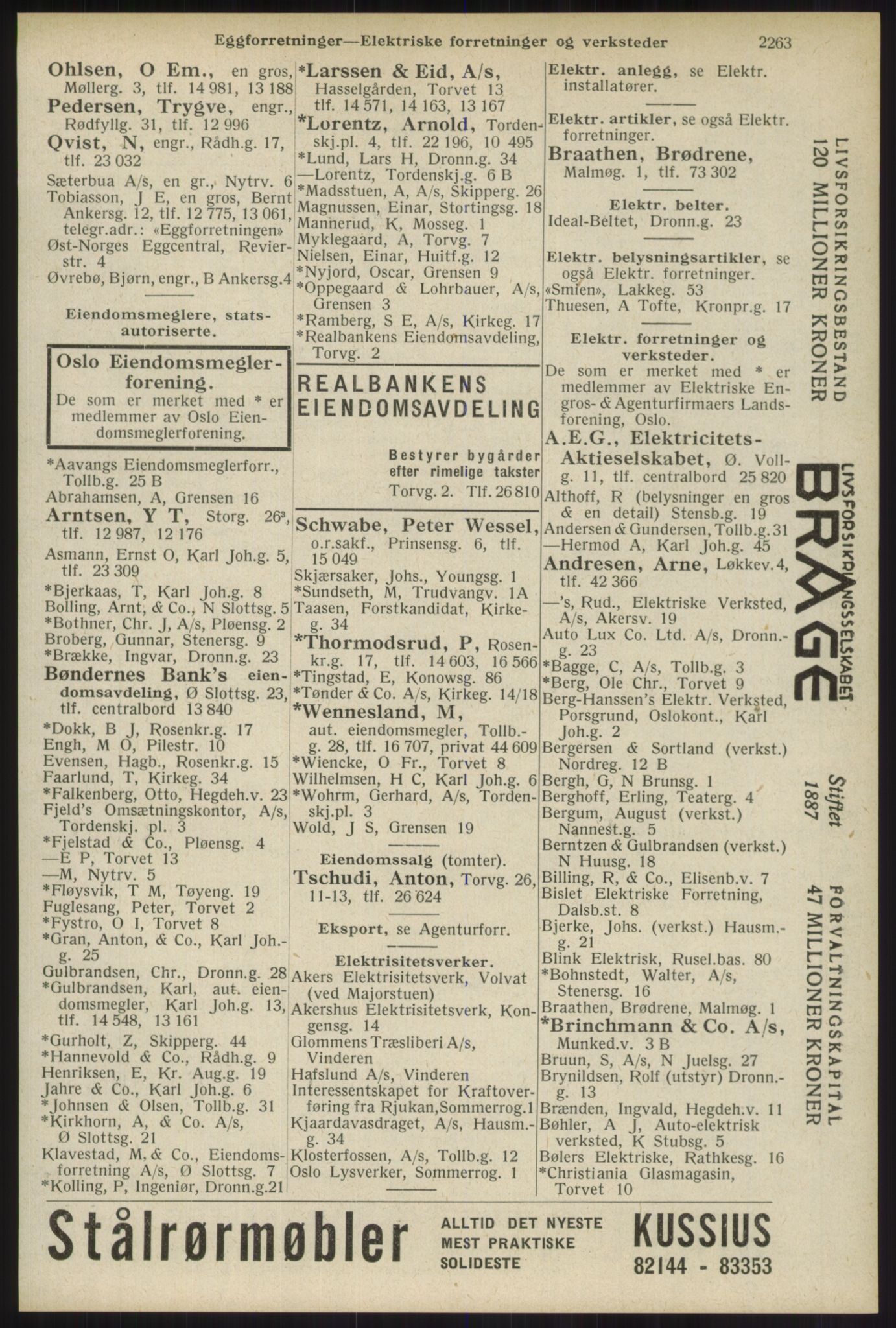 Kristiania/Oslo adressebok, PUBL/-, 1934, p. 2263