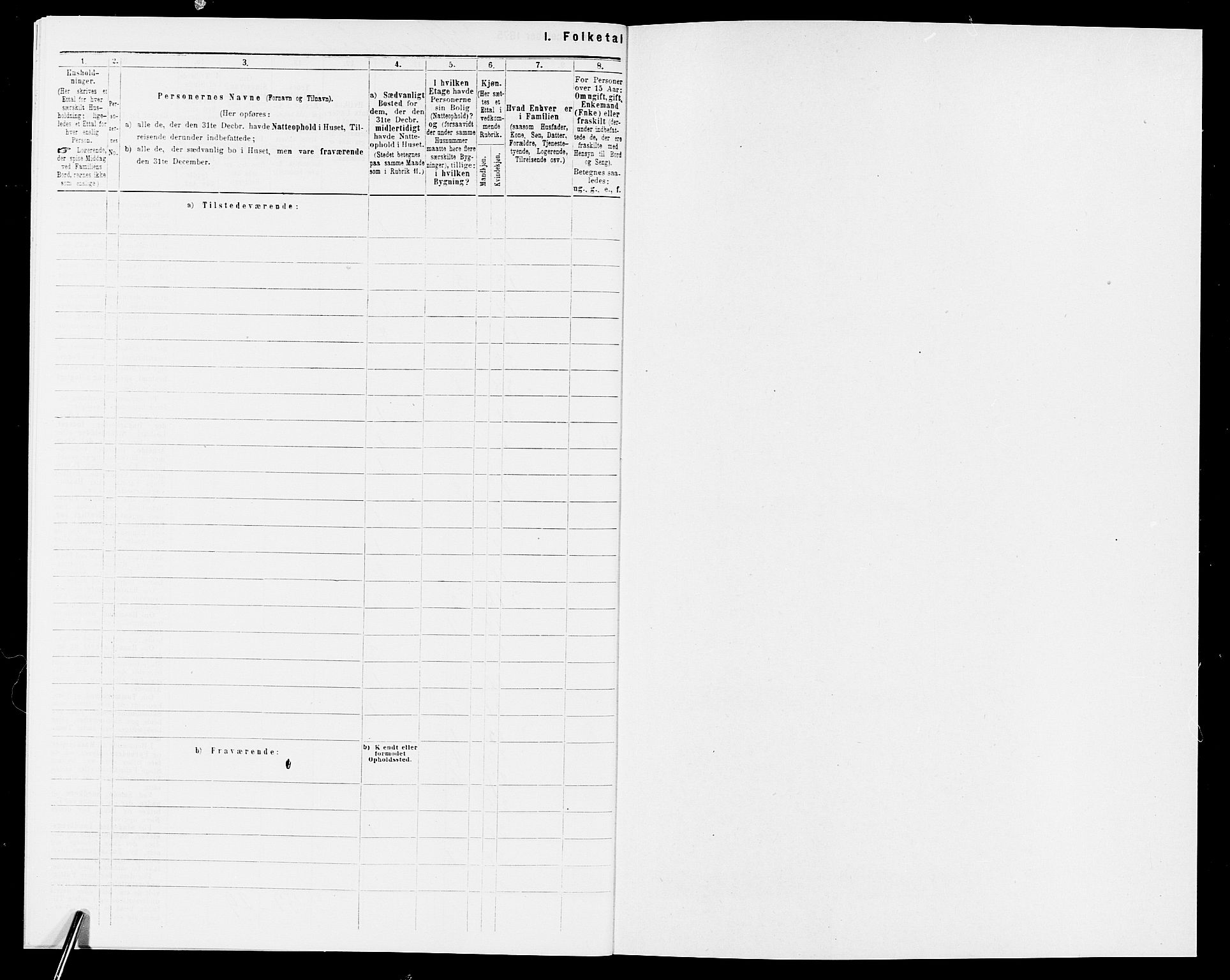 SAK, 1875 census for 0933P Herefoss, 1875, p. 16