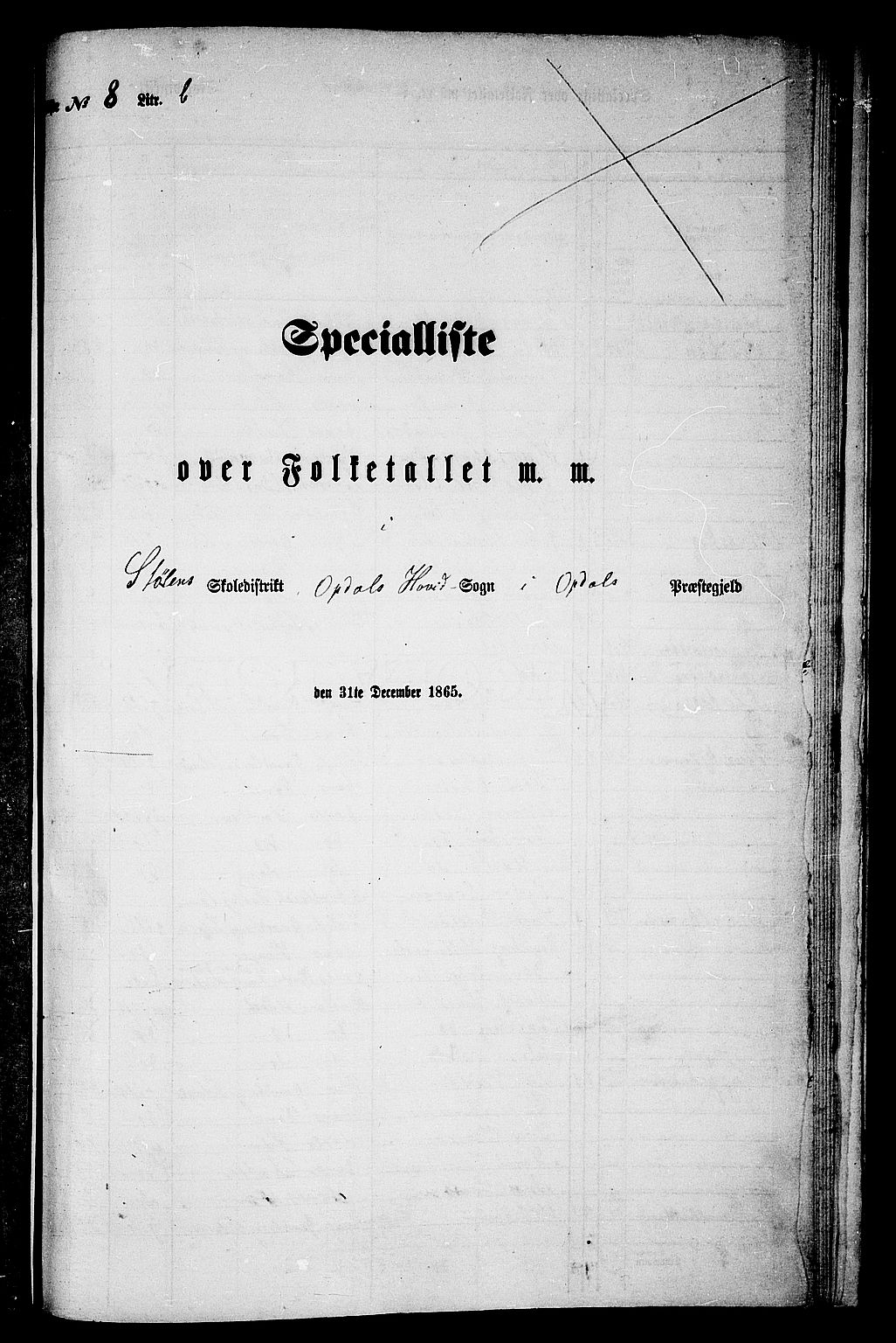 RA, 1865 census for Oppdal, 1865, p. 182