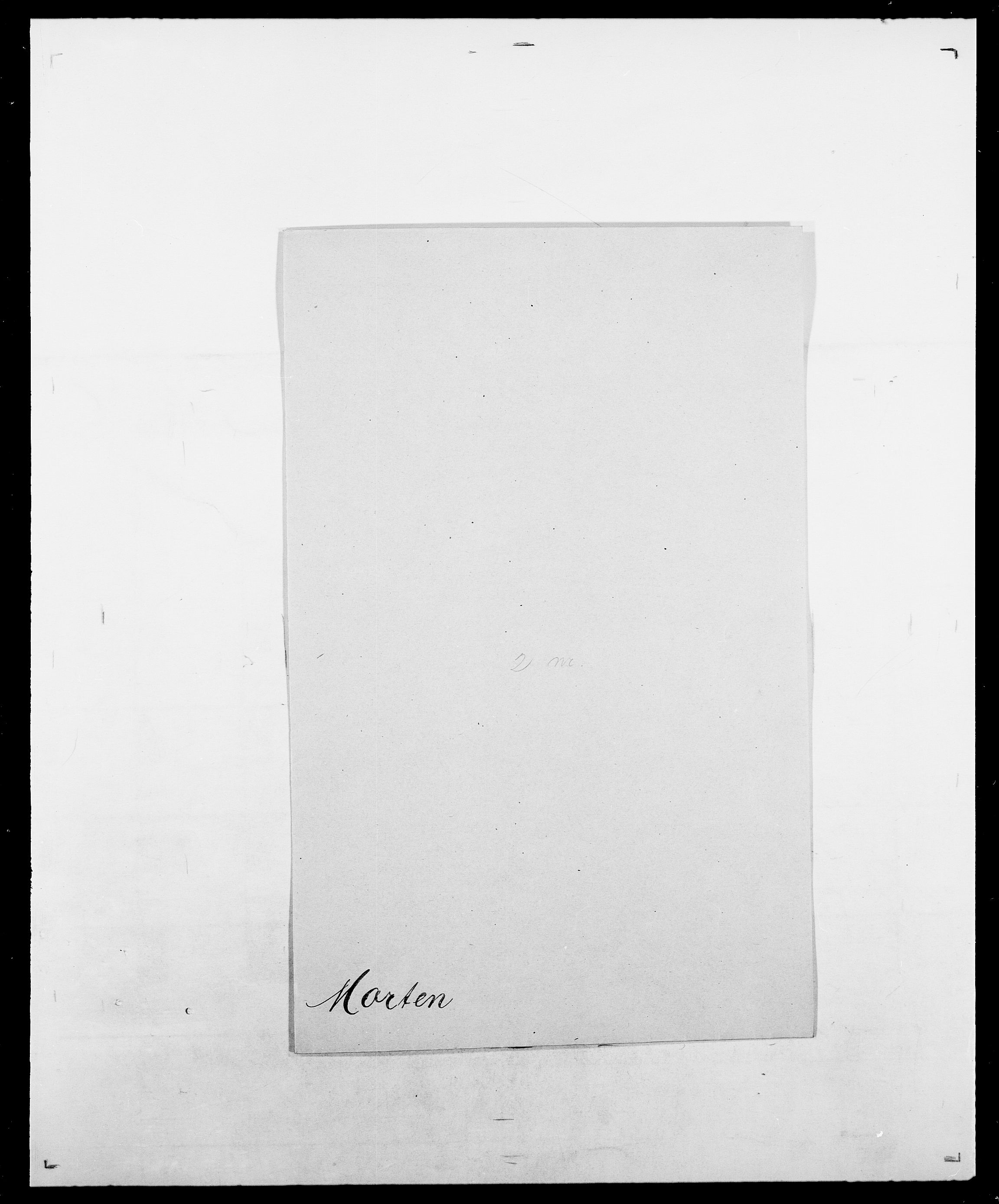 Delgobe, Charles Antoine - samling, SAO/PAO-0038/D/Da/L0027: Morath - v. Møsting, p. 26