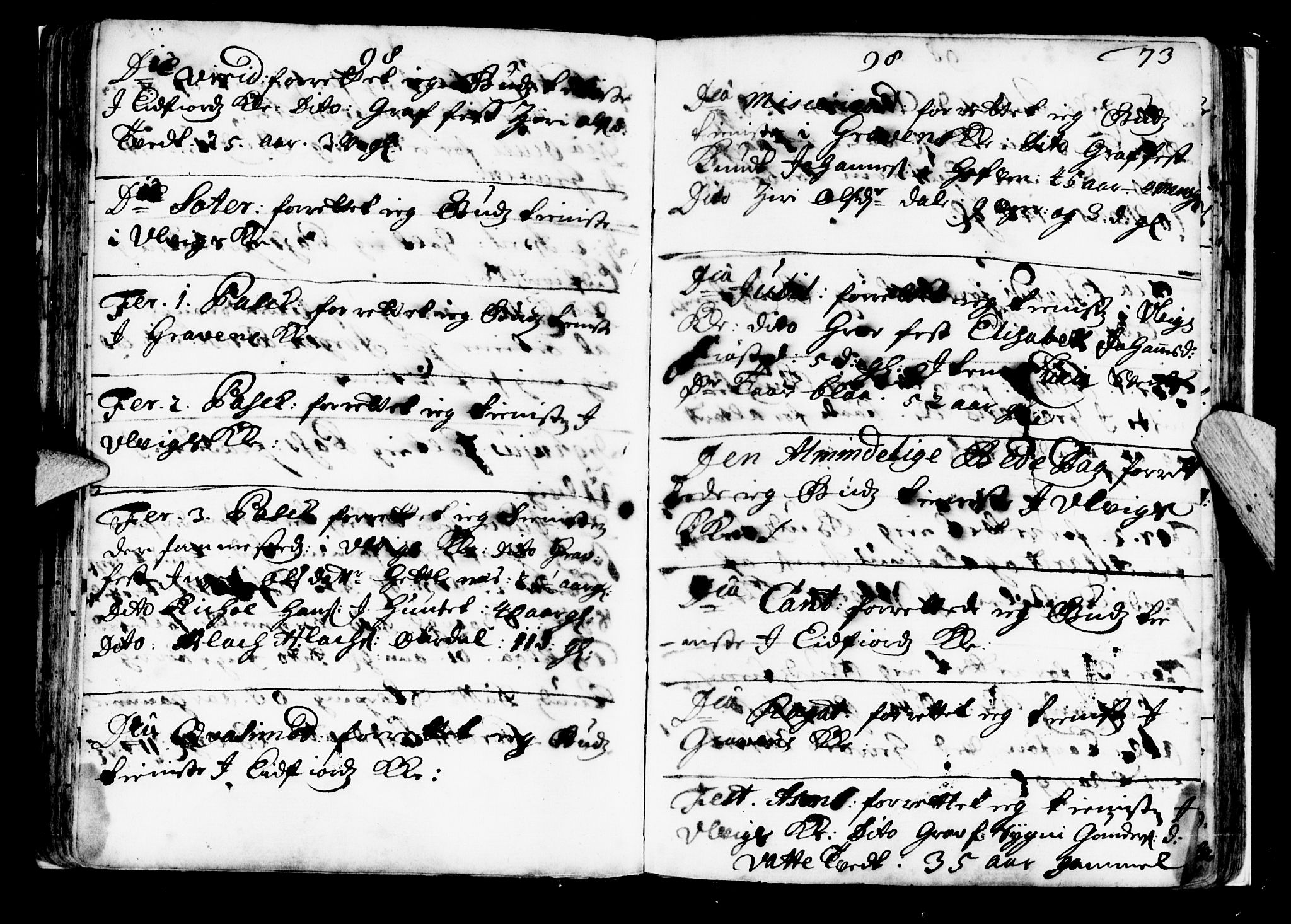 Ulvik sokneprestembete, SAB/A-78801/H/Haa: Parish register (official) no. A 2, 1689-1706, p. 73
