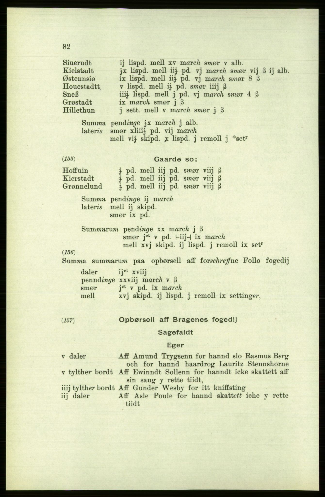 Publikasjoner utgitt av Arkivverket, PUBL/PUBL-001/C/0002: Bind 2: Rekneskap for Akershus len 1560-1561, 1560-1561, p. 82