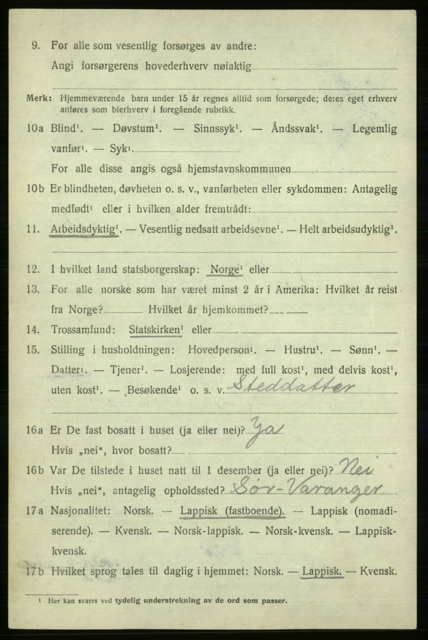 SATØ, 1920 census for Sør-Varanger, 1920, p. 2946