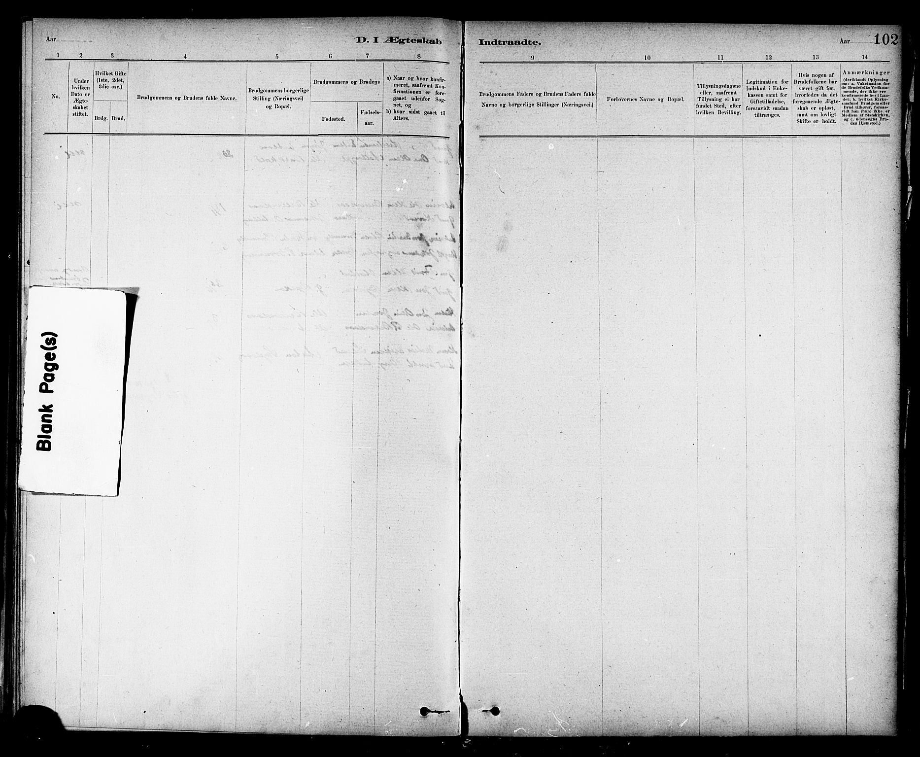 Ministerialprotokoller, klokkerbøker og fødselsregistre - Nord-Trøndelag, AV/SAT-A-1458/732/L0318: Parish register (copy) no. 732C02, 1881-1911, p. 102