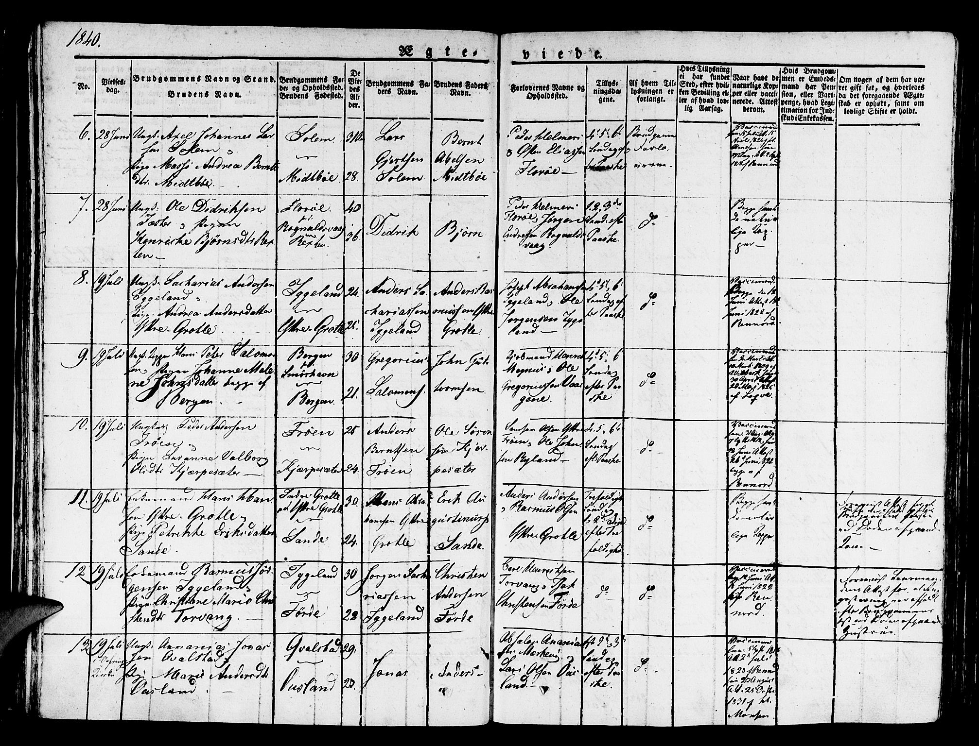 Kinn sokneprestembete, SAB/A-80801/H/Haa/Haaa/L0004/0002: Parish register (official) no. A 4II, 1822-1840, p. 63