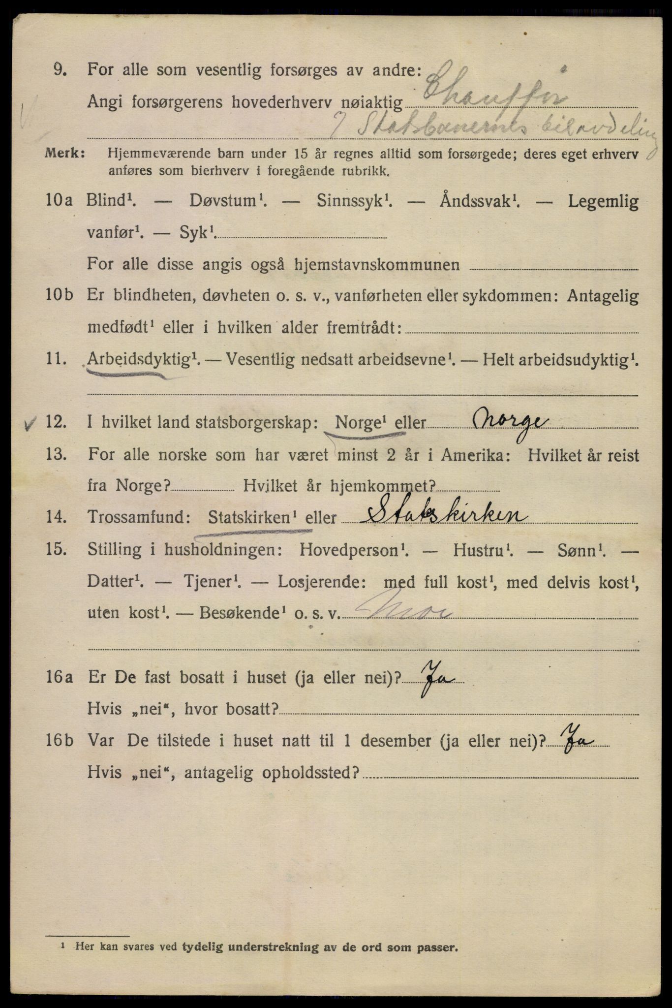 SAO, 1920 census for Kristiania, 1920, p. 196042