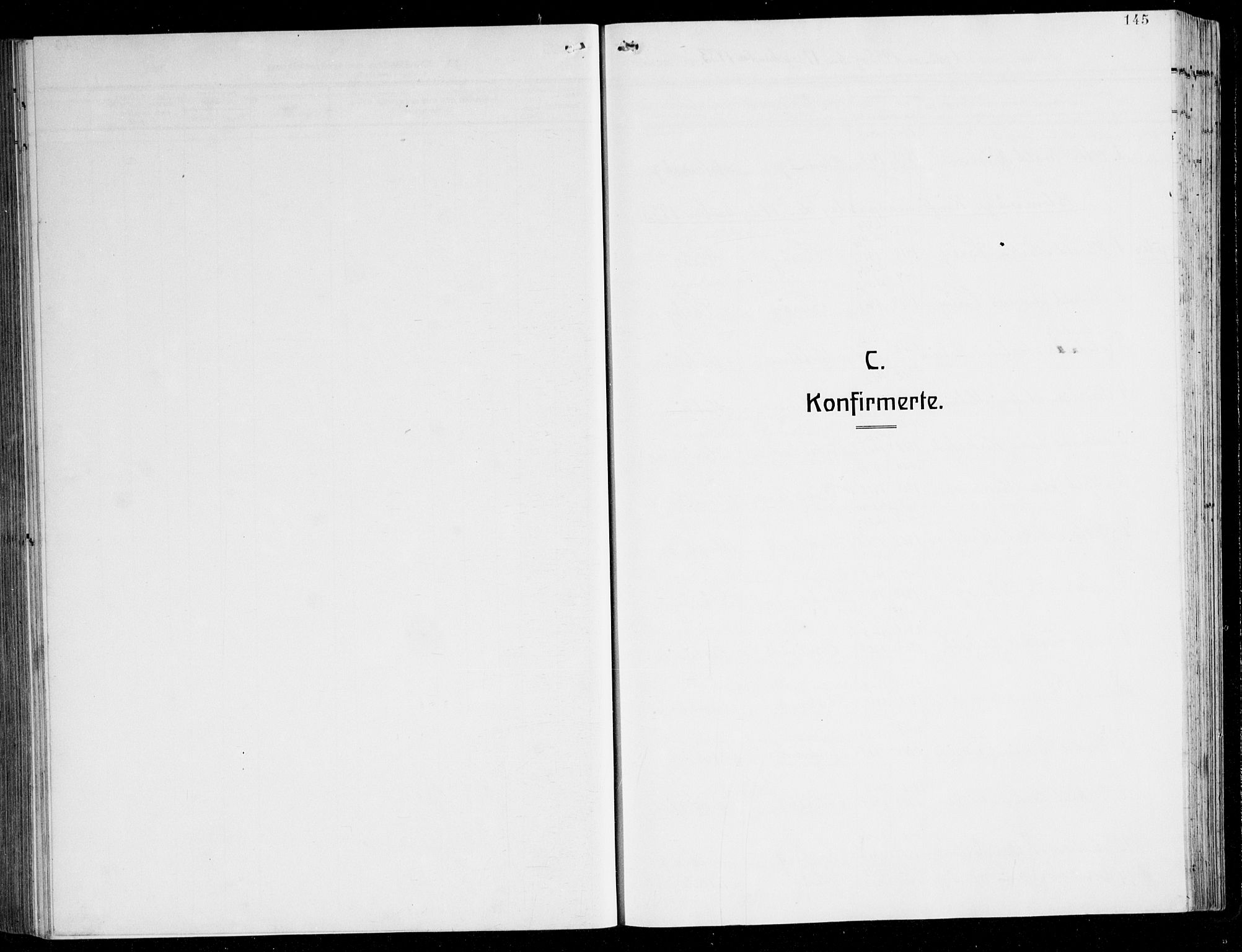 Herdla Sokneprestembete, SAB/A-75701/H/Hab: Parish register (copy) no. C 3, 1926-1940, p. 145