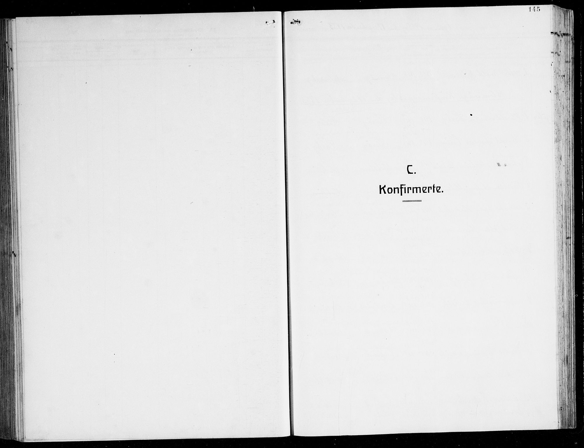 Herdla Sokneprestembete, AV/SAB-A-75701/H/Hab: Parish register (copy) no. C 3, 1926-1940, p. 145