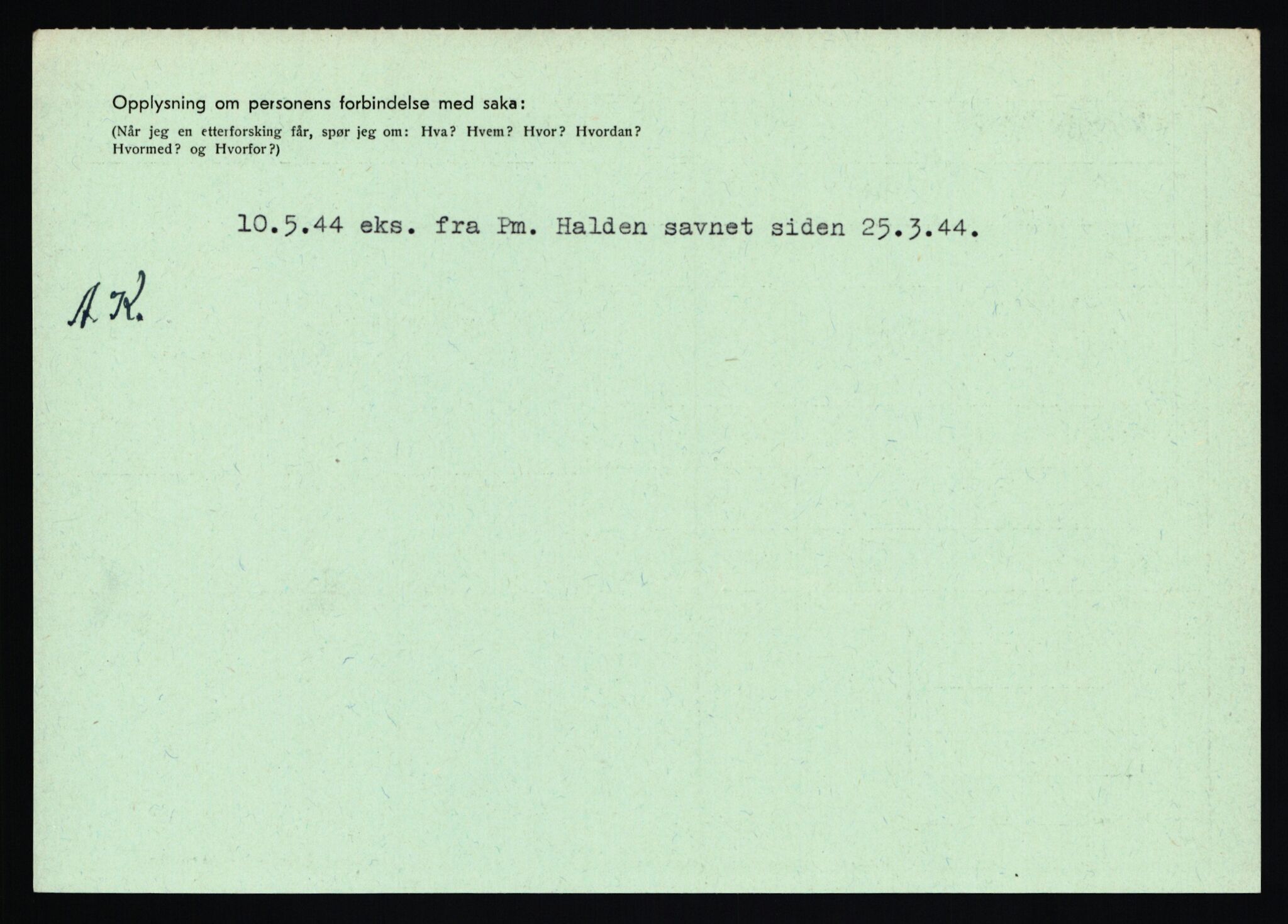 Statspolitiet - Hovedkontoret / Osloavdelingen, AV/RA-S-1329/C/Ca/L0001: Aabakken - Armann, 1943-1945, p. 1213