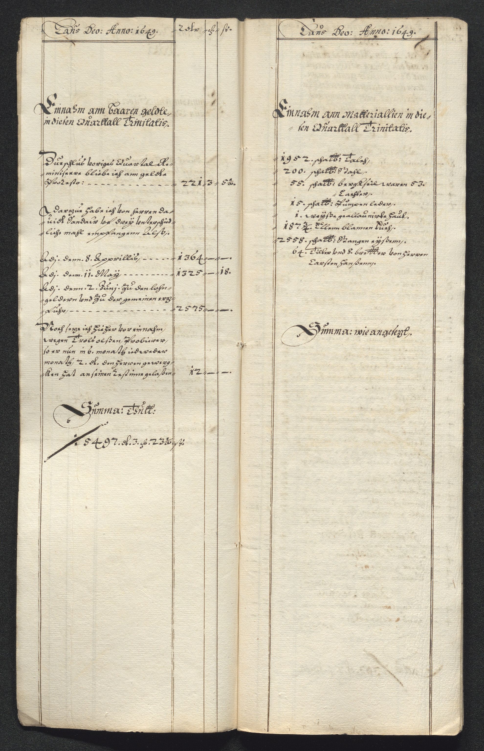 Kongsberg Sølvverk 1623-1816, AV/SAKO-EA-3135/001/D/Dc/Dcd/L0023: Utgiftsregnskap for gruver m.m., 1649, p. 342