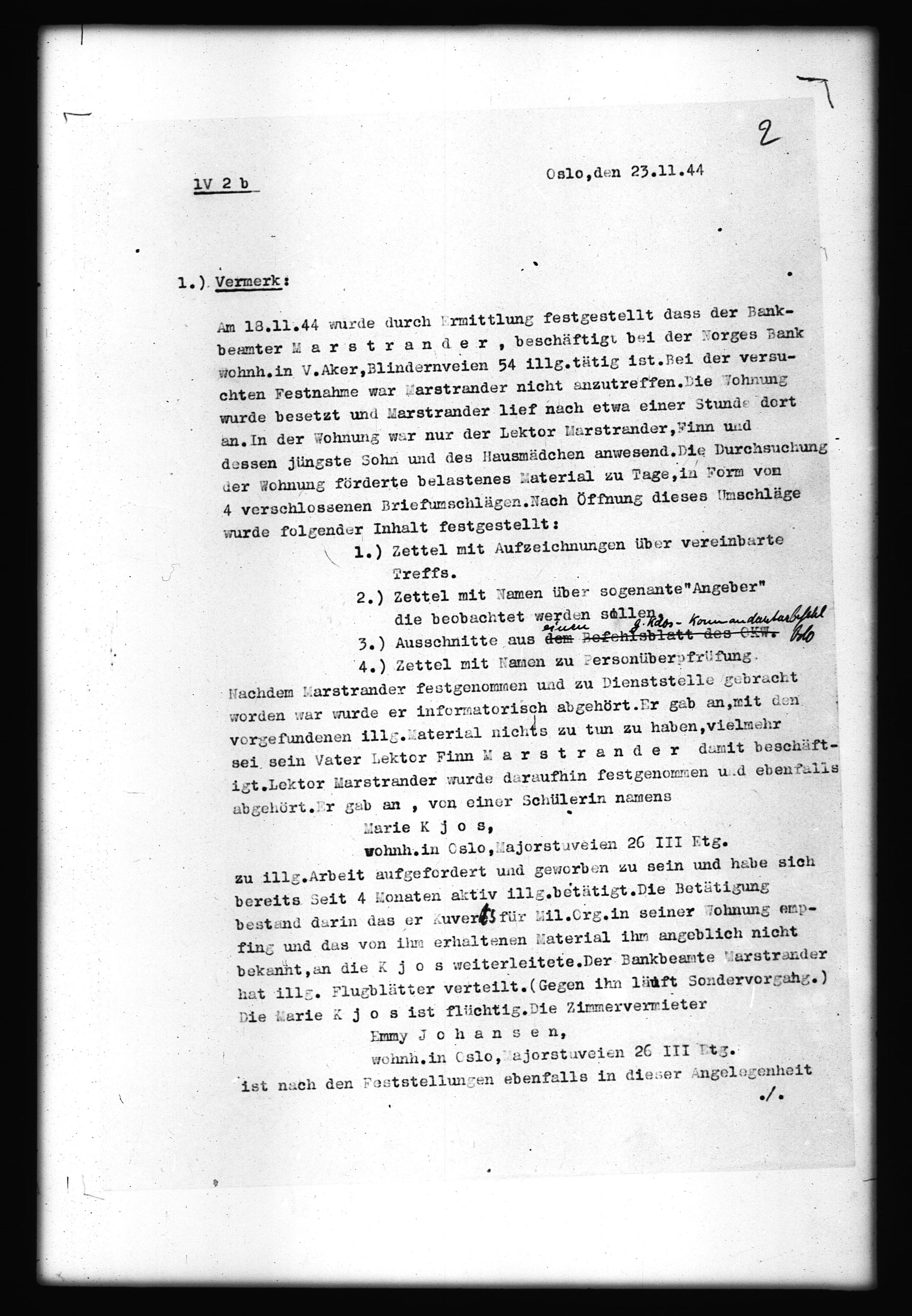 Documents Section, RA/RAFA-2200/V/L0055: Film med LMDC Serial Numbers, 1939-1945, p. 44