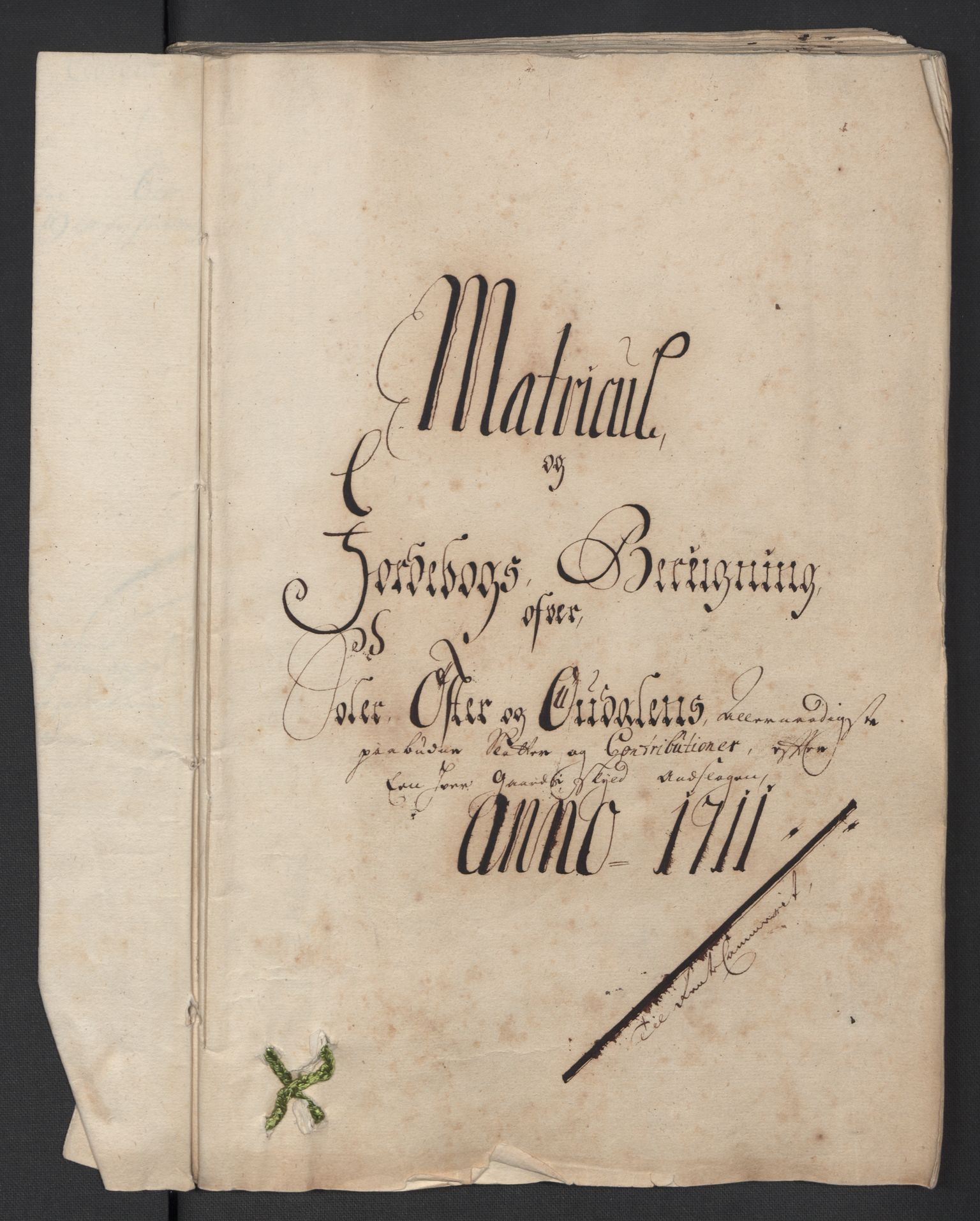 Rentekammeret inntil 1814, Reviderte regnskaper, Fogderegnskap, AV/RA-EA-4092/R13/L0848: Fogderegnskap Solør, Odal og Østerdal, 1711, p. 100