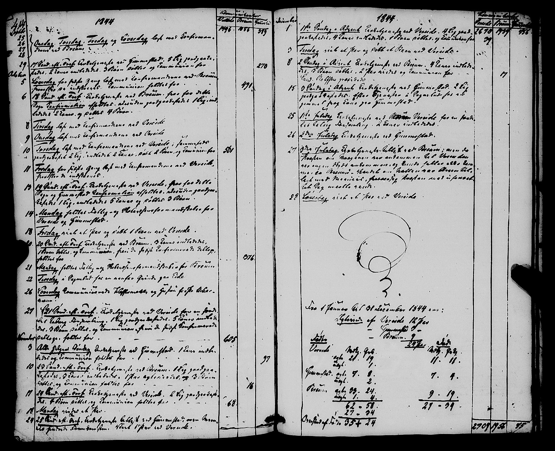 Gloppen sokneprestembete, SAB/A-80101/H/Haa/Haaa/L0008: Parish register (official) no. A 8, 1837-1855, p. 414