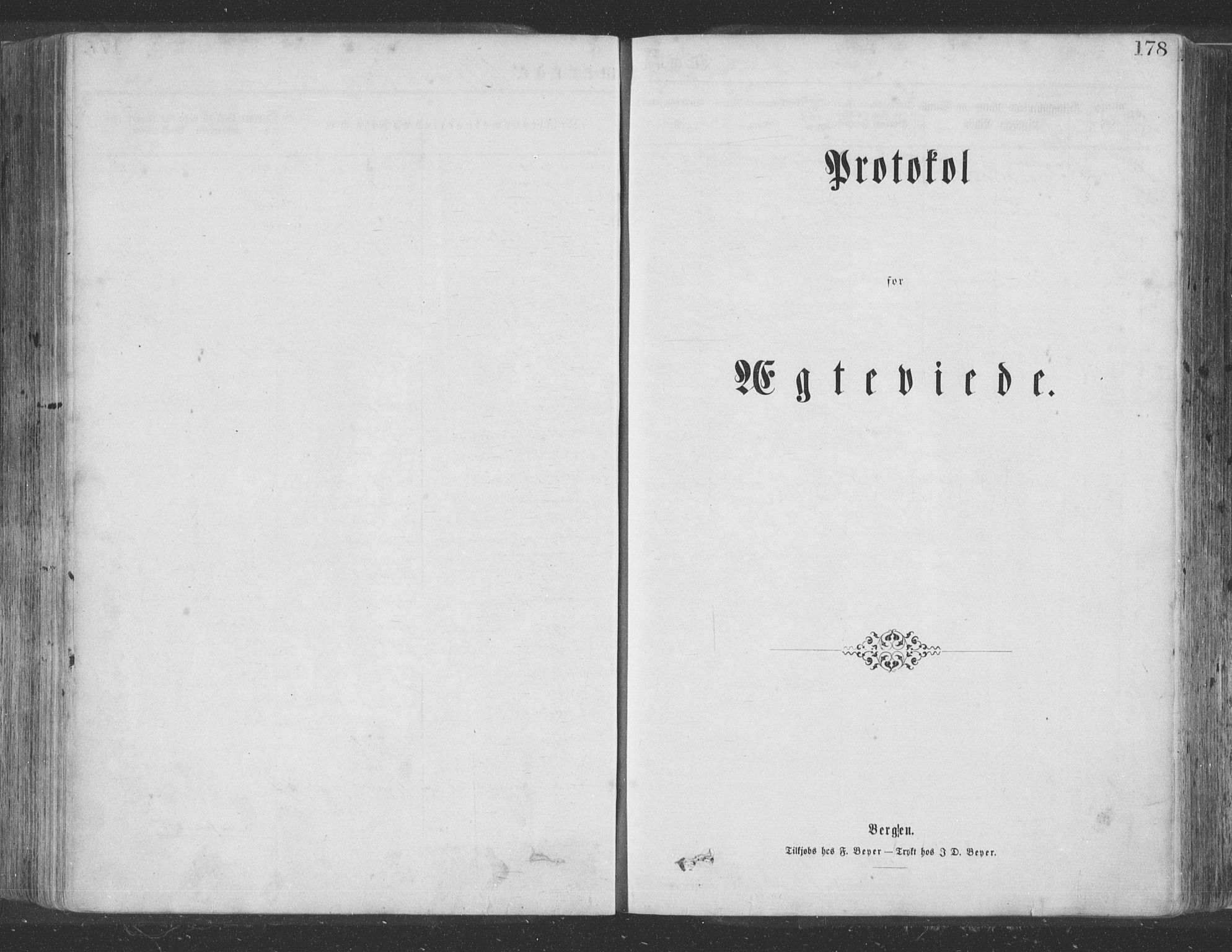 Hosanger sokneprestembete, SAB/A-75801/H/Haa: Parish register (official) no. A 9, 1864-1876, p. 178