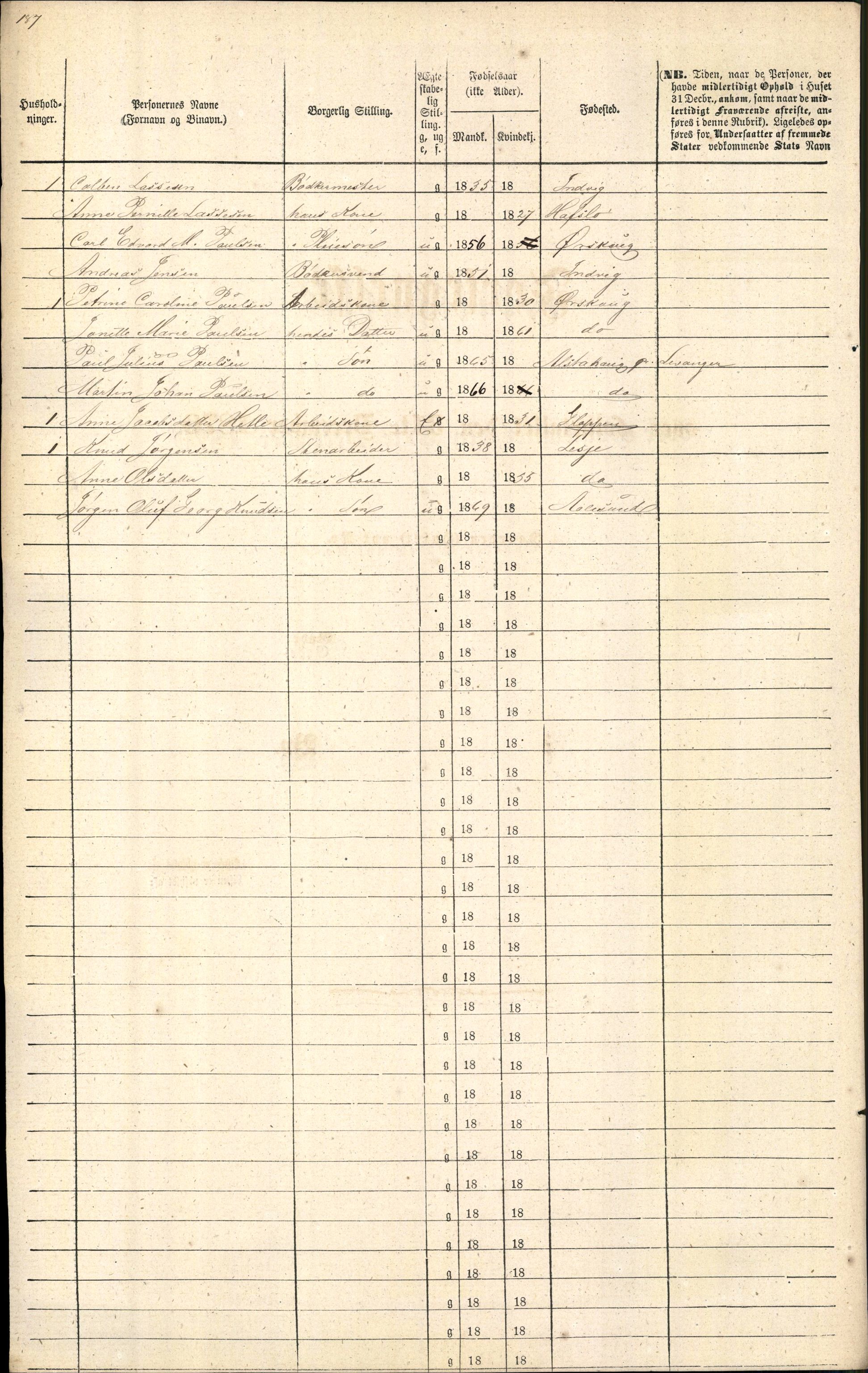 RA, 1870 census for 1501 Ålesund, 1870, p. 385